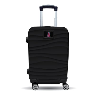 Los Angeles Angels MOJO Black Color Blitz Carry-On Hardcase Spinner Luggage
