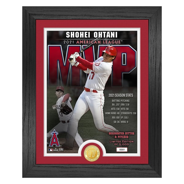 大谷翔平 MVP 受賞記念 数量限定 ダブルコイン フォトミント ゴールド 