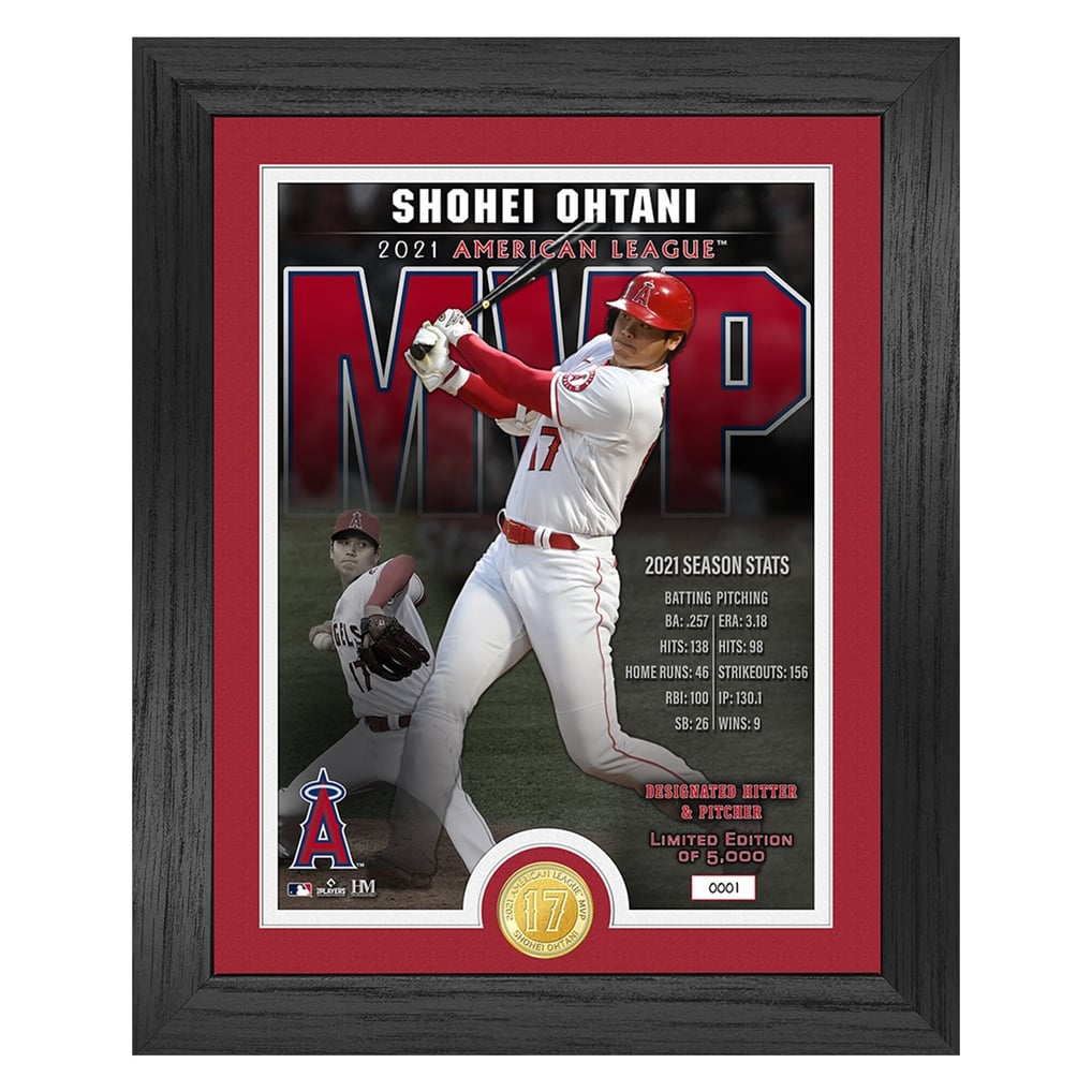 Highland Mint エンゼルス 大谷翔平 2021 アメリカンリーグ MVP 記念 