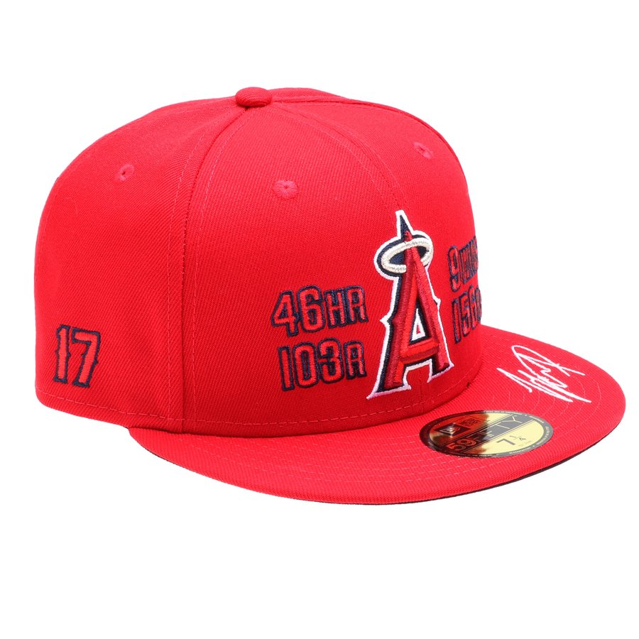 New Era エンゼルス 大谷翔平 スタッツ 59FIFTY キャップ