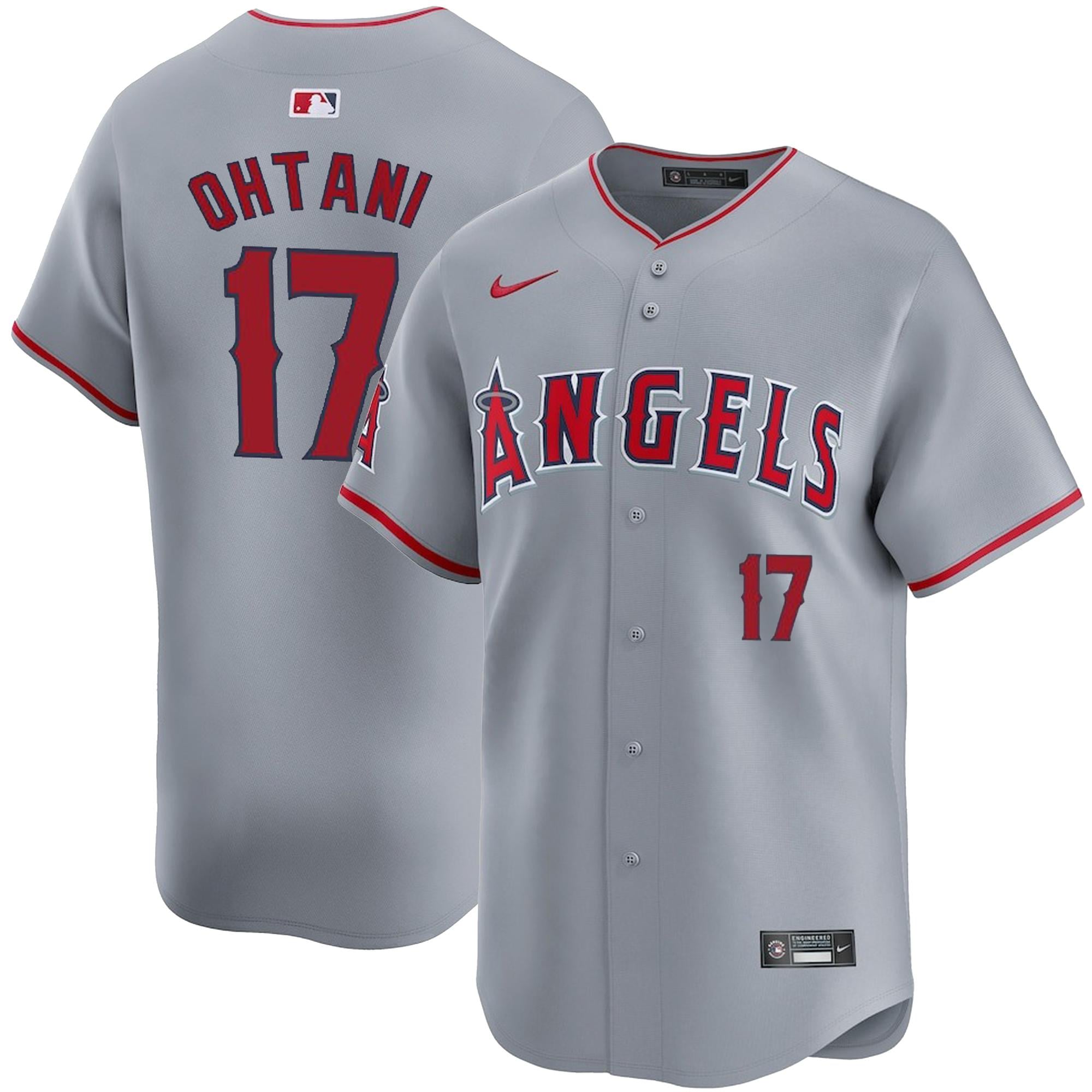 大谷翔平リミテッドジャージロードグレーサイズXL NIKE エンゼルス 