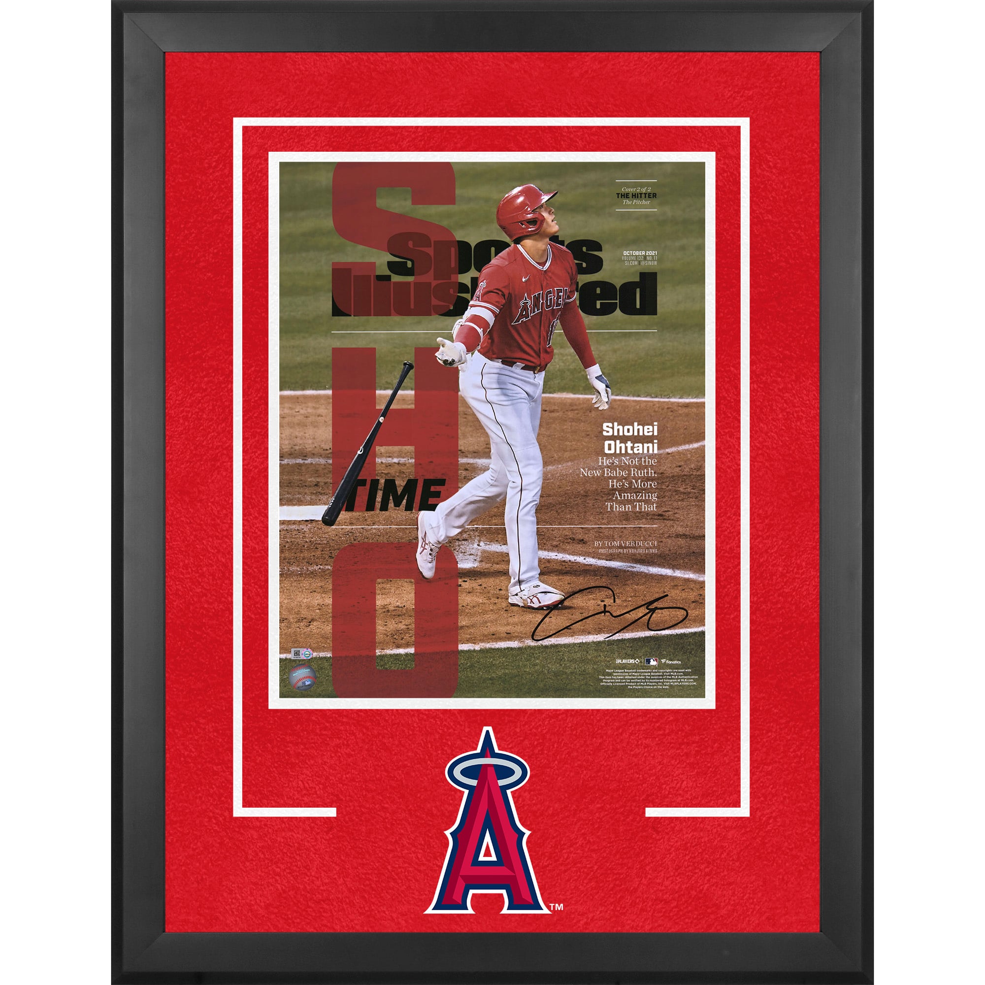 大谷翔平 ロサンゼルス・エンゼルス 2021年AL MVP デラックス 