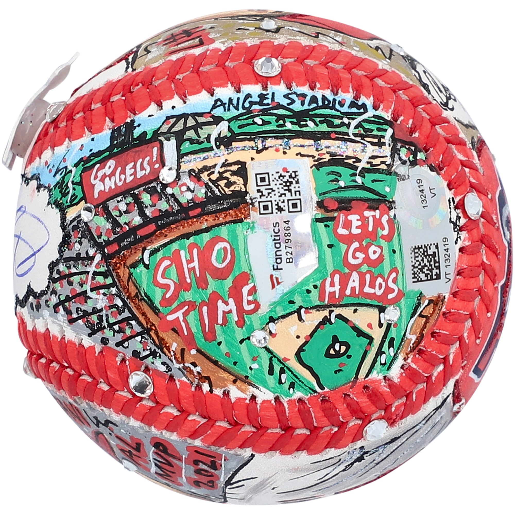 大谷翔平 ロサンゼルス・エンゼルス サイン入り野球ボール