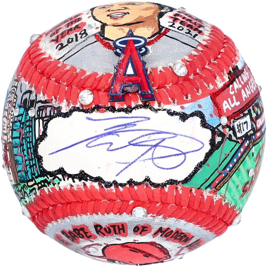 大谷翔平 ロサンゼルス・エンゼルス サイン入り野球ボール 