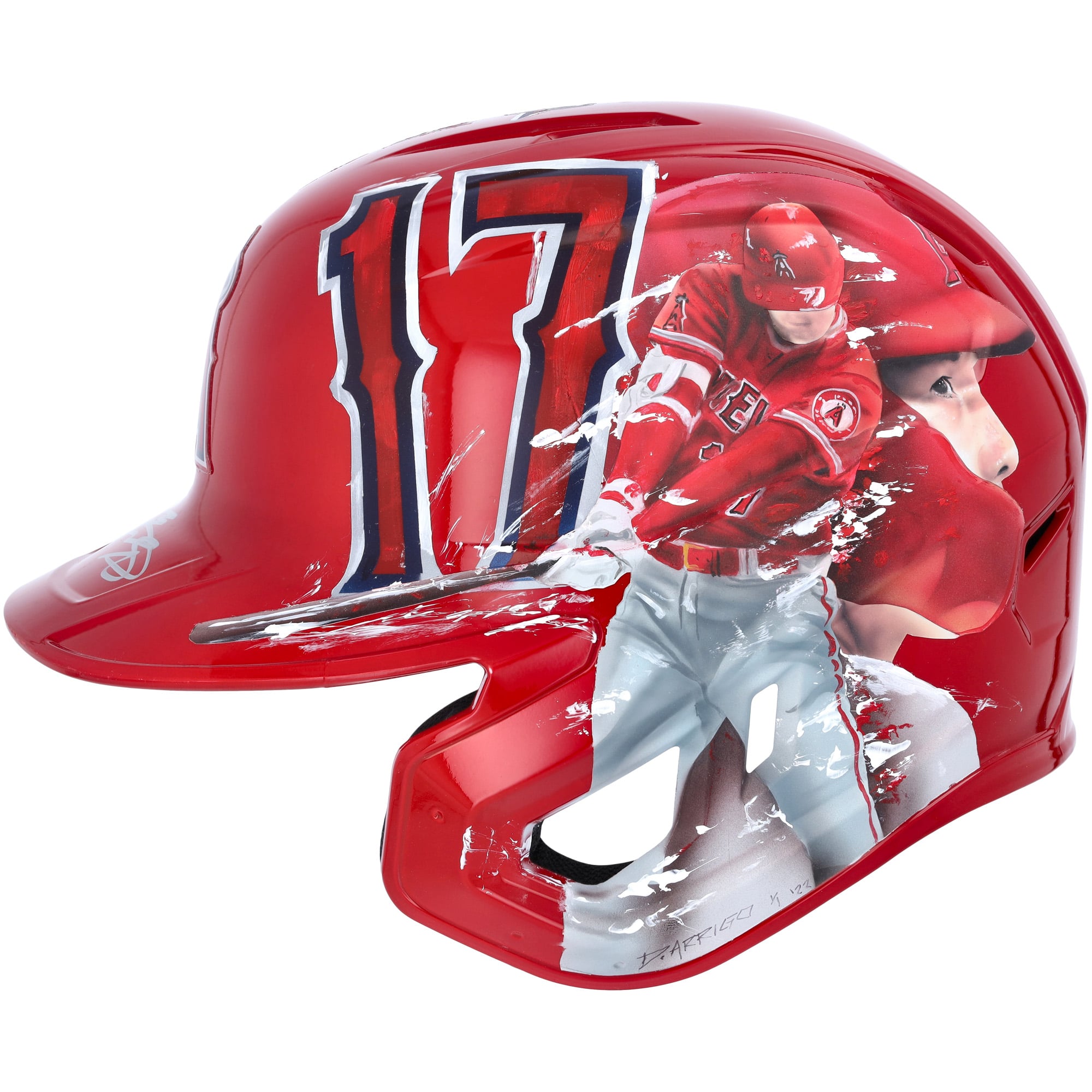 大谷翔平 ロサンゼルス・エンゼルス サイン入りレプリカバッティング