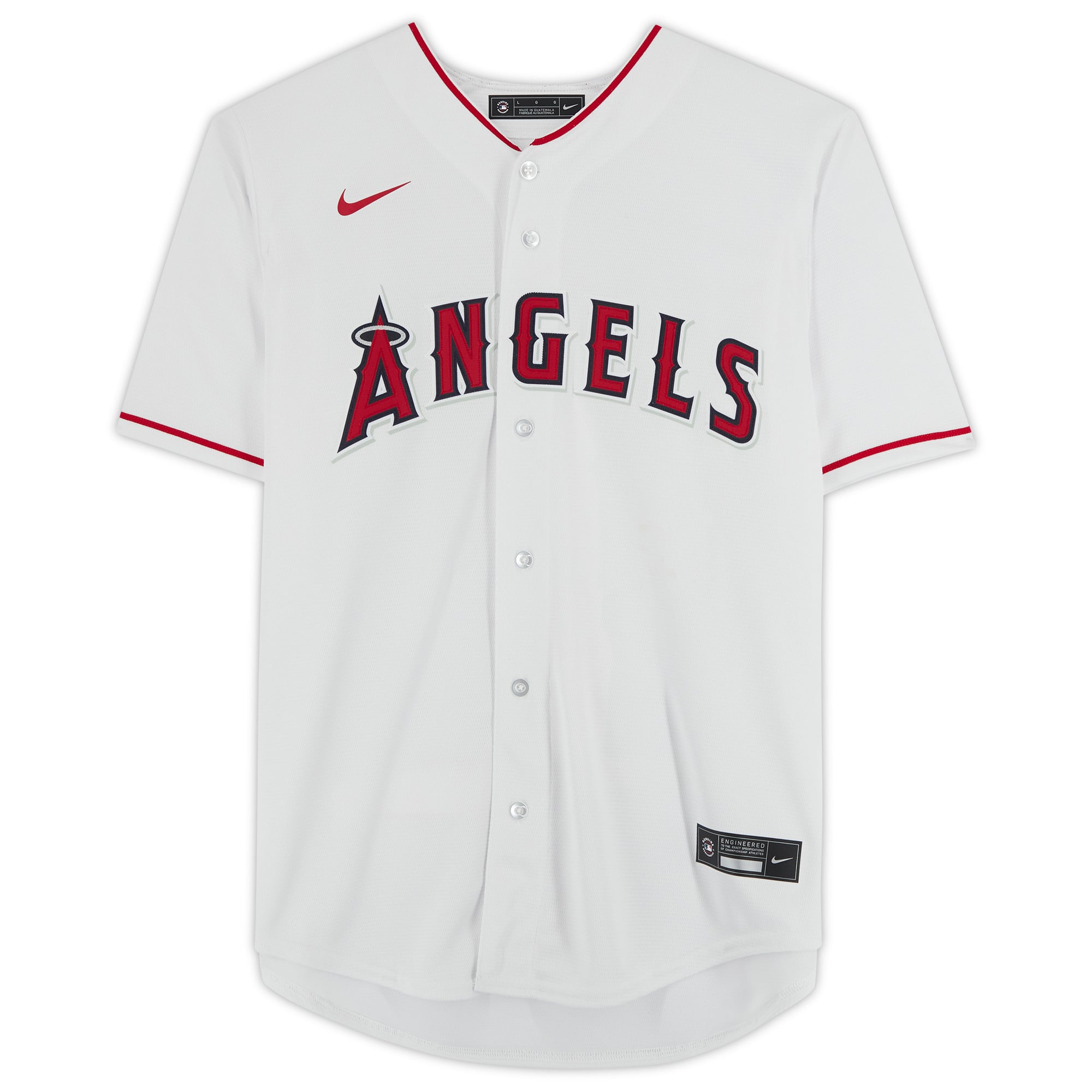 大谷翔平 ロサンゼルス・エンゼルス サイン入り ホワイト ナイキ