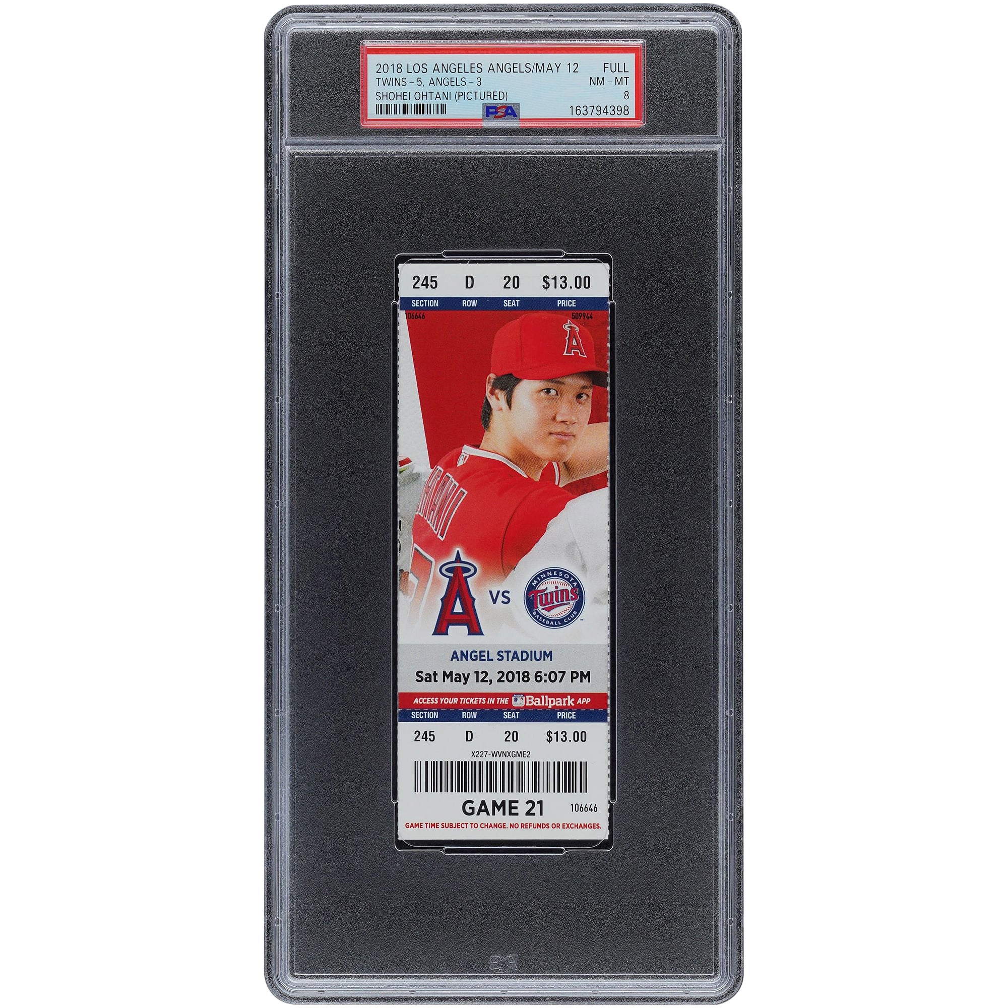 Shohei Ohtani Los Angeles Angels May 12
