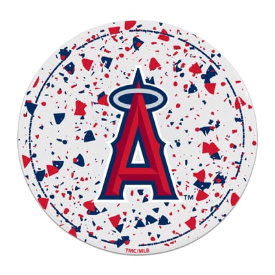 Los Angeles Angels The Memory Company Circle Ceramic Coaster Set