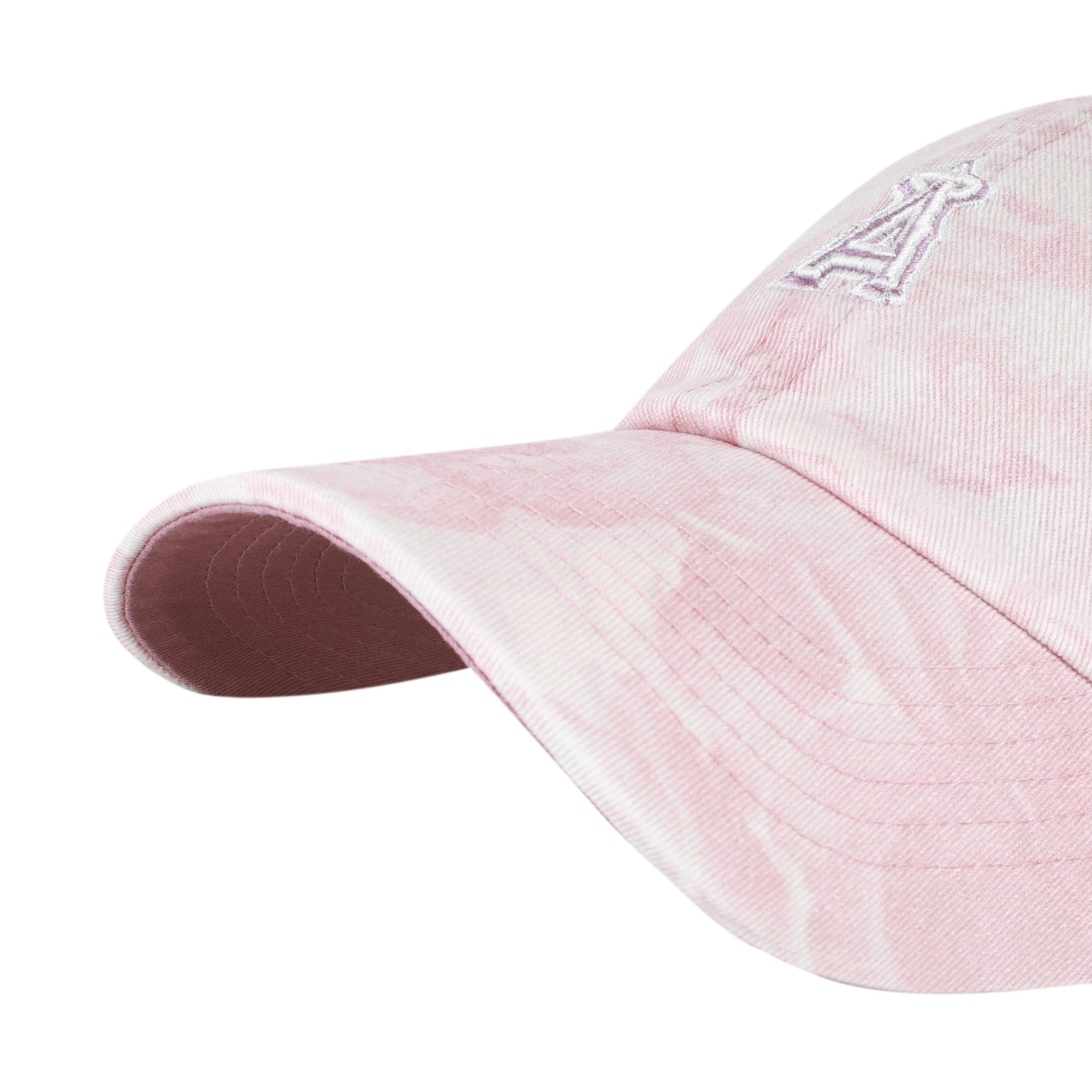 Women's '47 Pink Los Angeles Angels Gardenia Clean Up Adjustable Hat