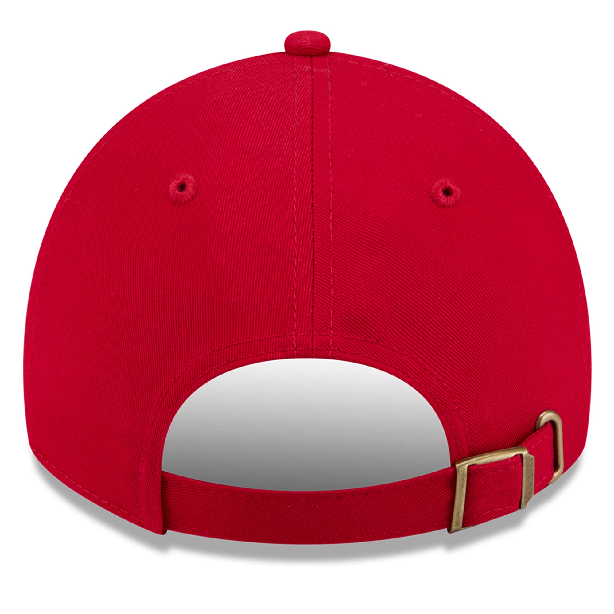 Casquette New Era rouge Los Angeles Angels pour femme, style classique décontracté et ajustable