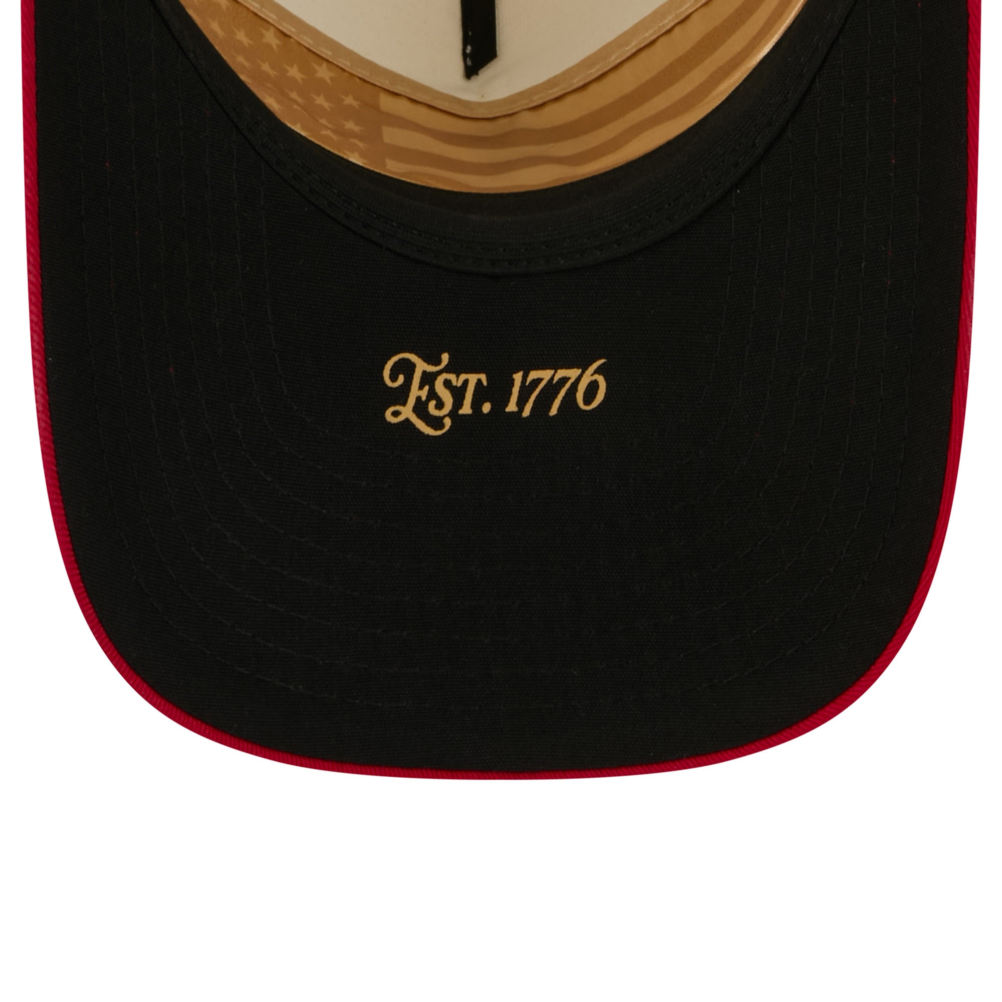 Youth New Era Cream/Red Los Angeles Angels USA 250 9FORTY M-Crown Adjustable Hat