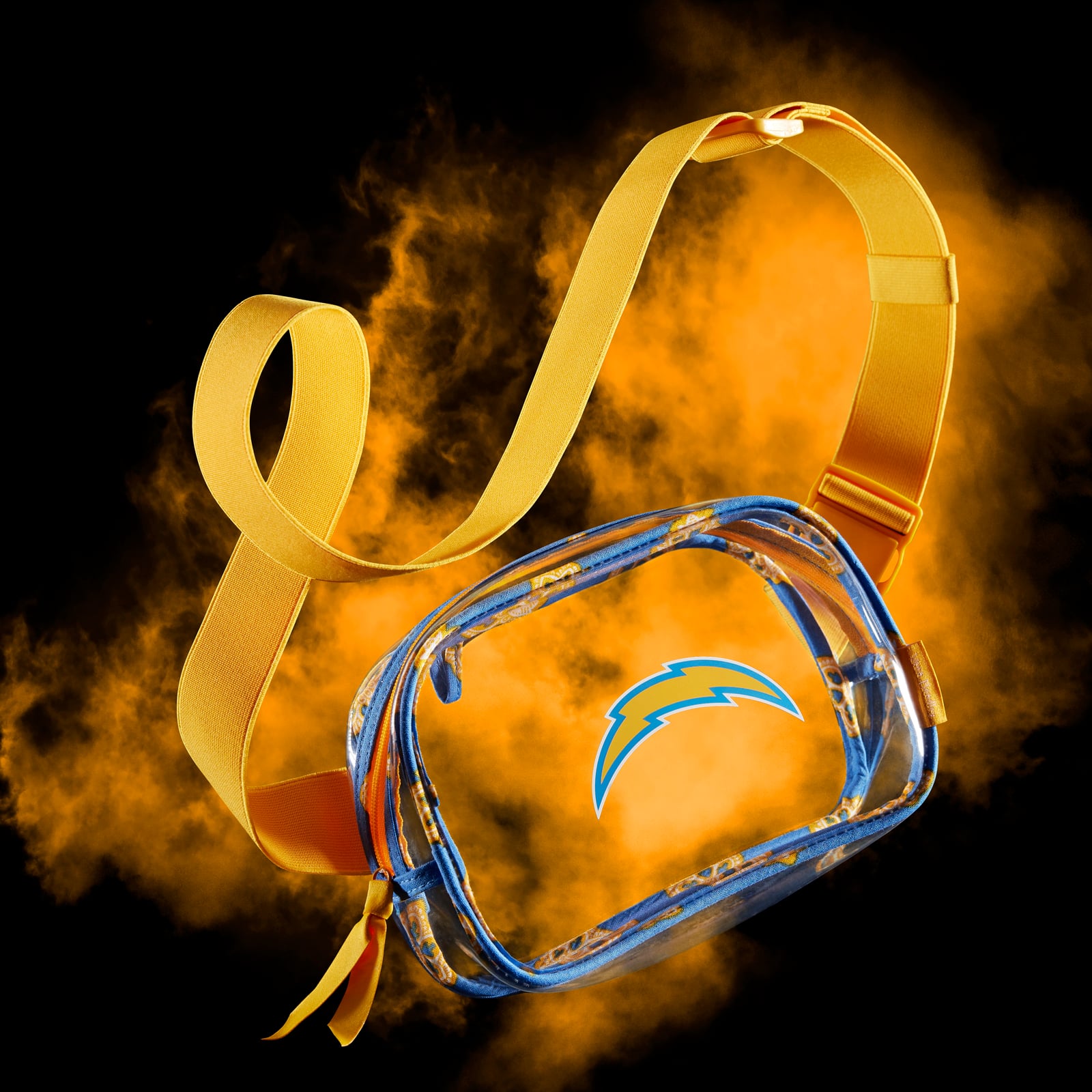 Los Angeles Chargers Vera Bradley Clear Small-Belt Bag