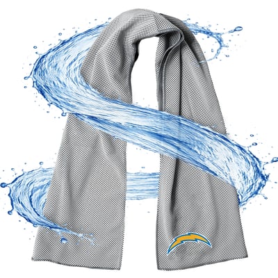 Los Angeles Chargers ActionHeat AlphaCool Mesh Instant Cooling Towel