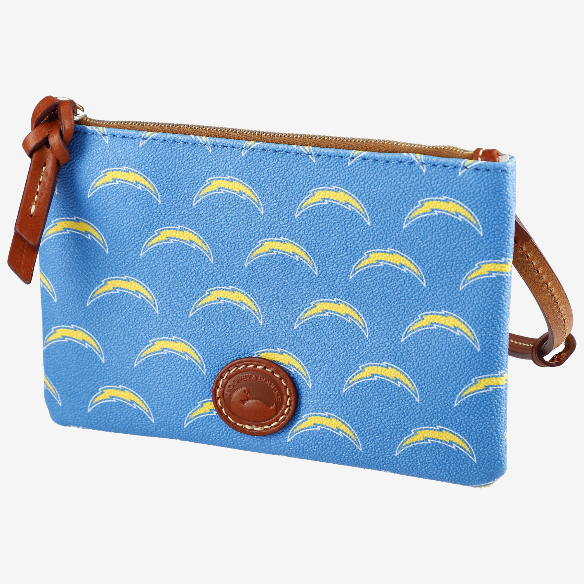Dooney & Bourke Los Angeles Chargers Top Zip Crossbody Bag