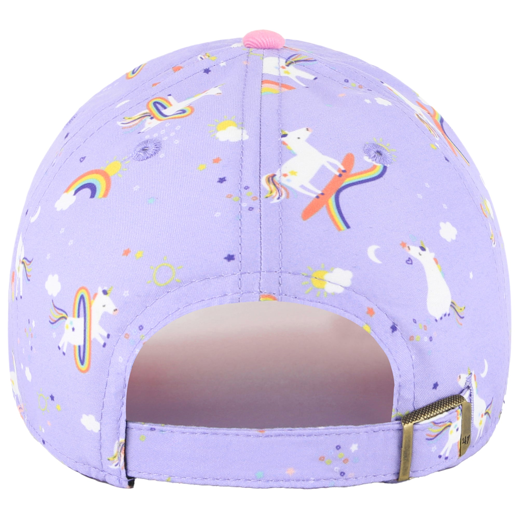 Casquette ajustable « Licorne » pour filles de l'école maternelle « 47 » lavande des Chargers de Los Angeles
