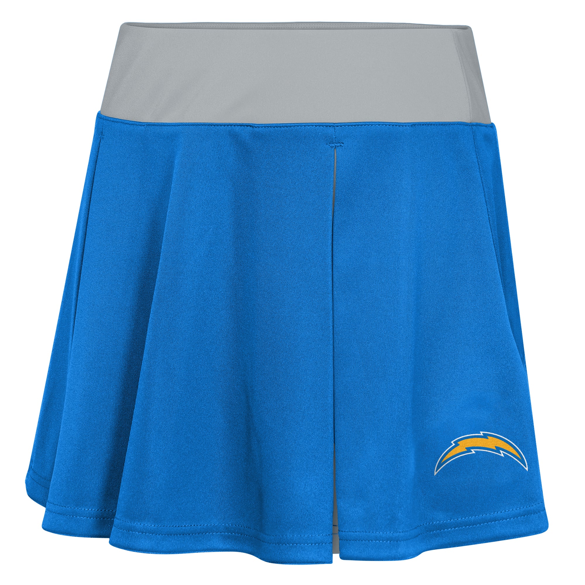 Girls Youth Powder Blue Los Angeles Chargers Spirit Two-Piece Cheerleader Set