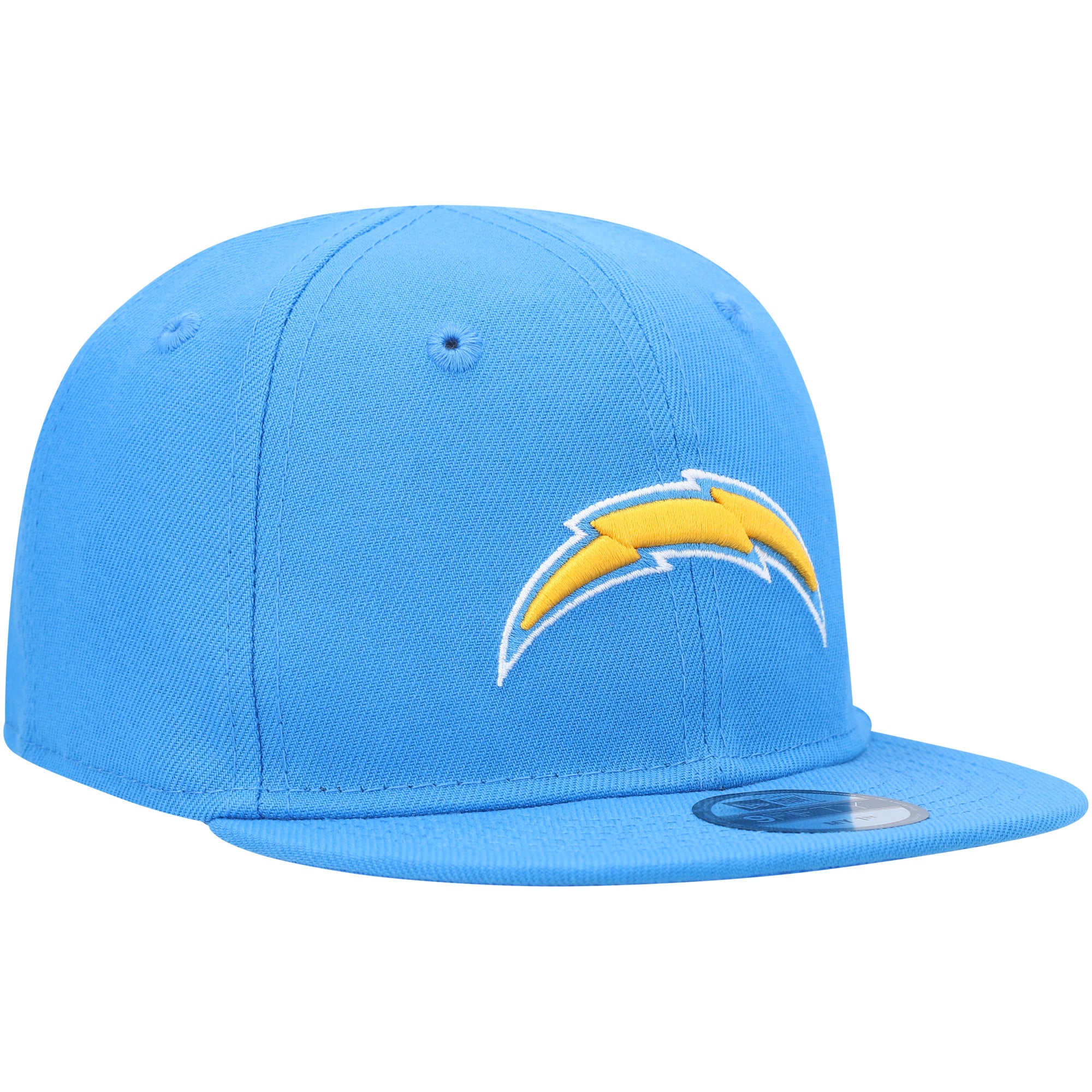 Casquette réglable My 1st 9FIFTY Los Angeles Chargers New Era bleu poudré pour bébé