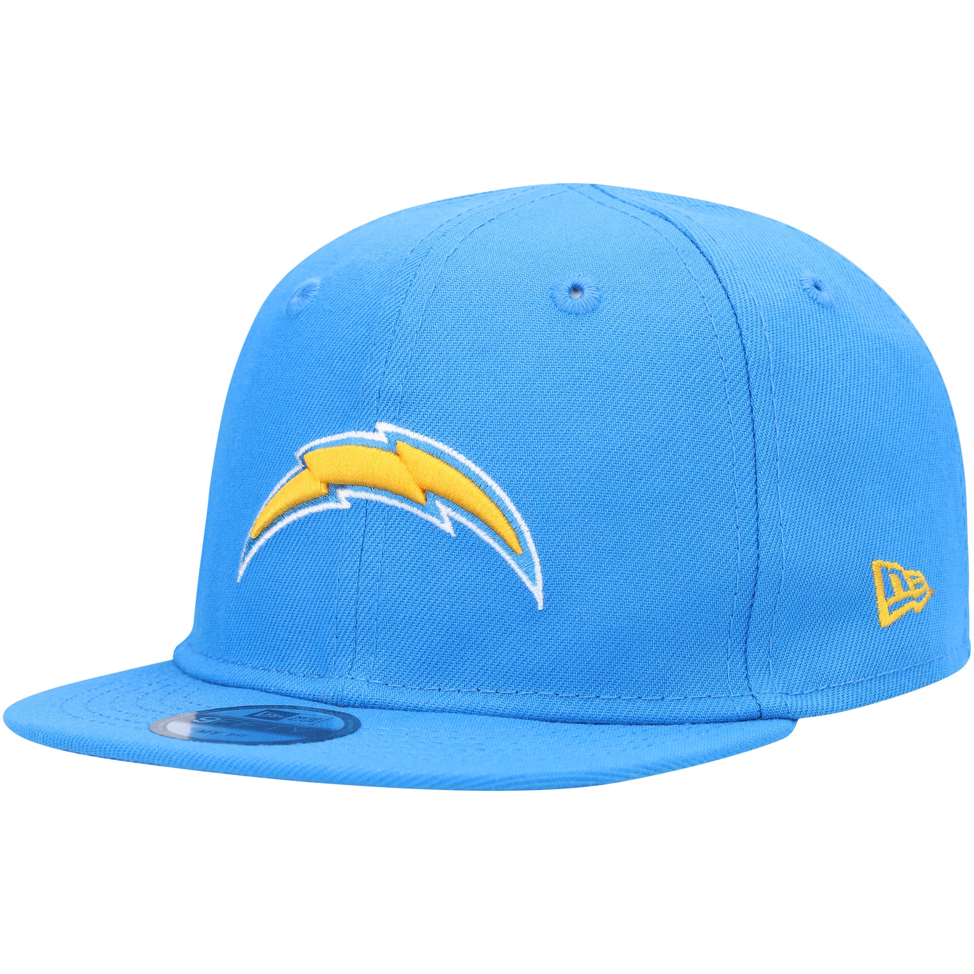 Casquette réglable My 1st 9FIFTY Los Angeles Chargers New Era bleu poudré pour bébé