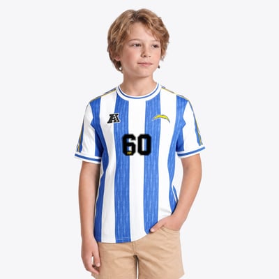 Camiseta para aficionados Fanatics Football x Football del Los Angeles Chargers 2026 - Jóvenes