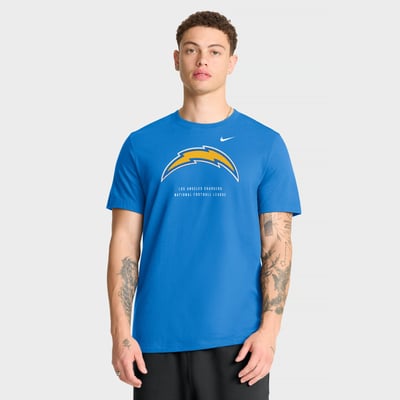 Camiseta de algodón Nike Property Of del Los Angeles Chargers - Hombre