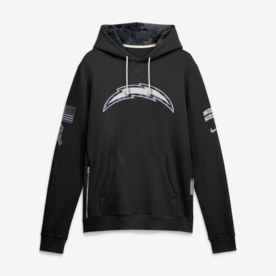 Sudadera con capucha Nike Salute To Service Dri-FIT del Los Angeles Chargers - Hombre