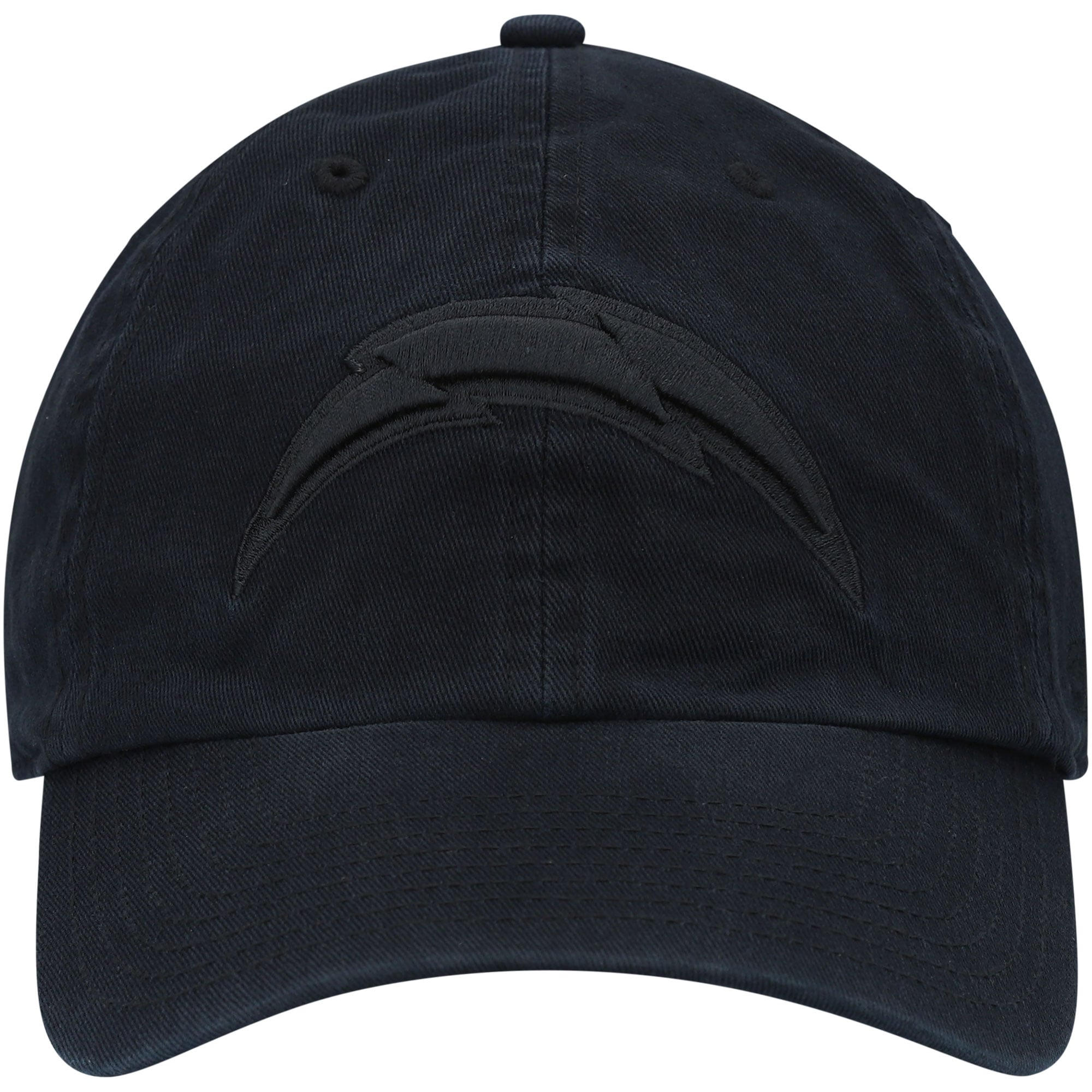 Casquette ajustable noire pour homme Los Angeles Chargers, modèle 47, coloris ton sur ton.