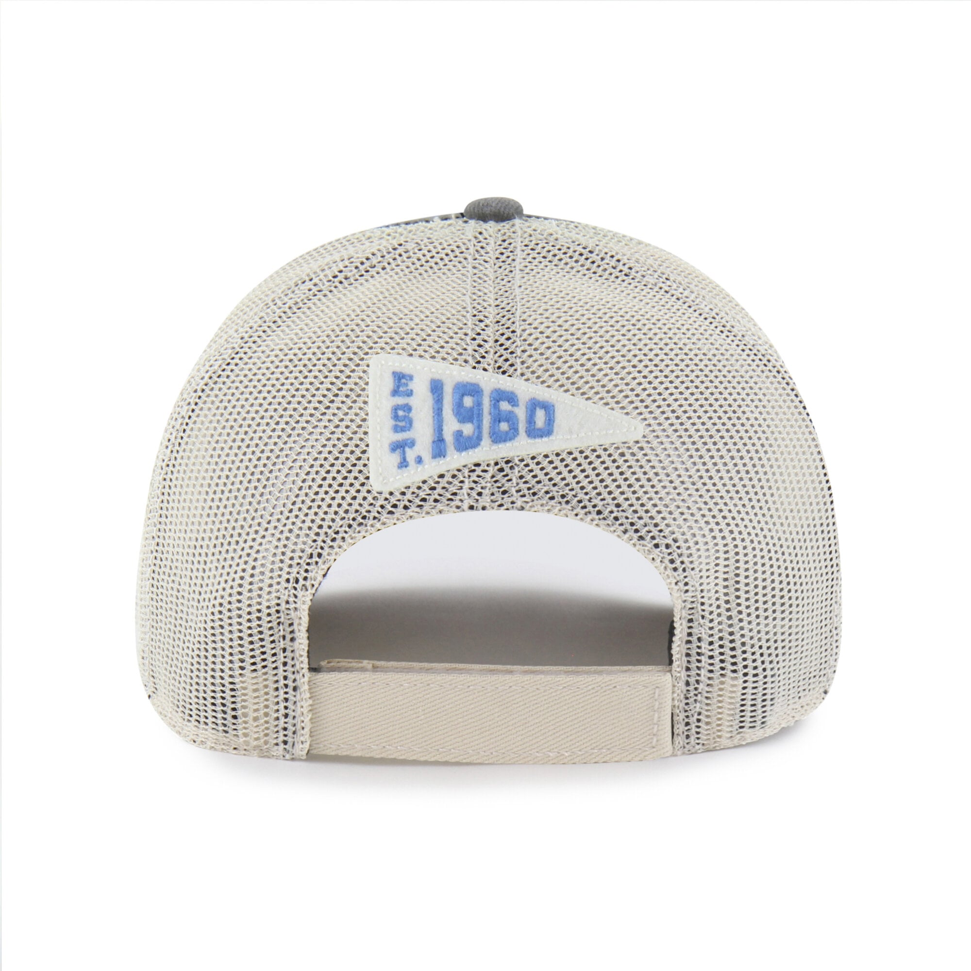 Casquette trucker ajustable Los Angeles Chargers Egremont '47 Charcoal pour homme
