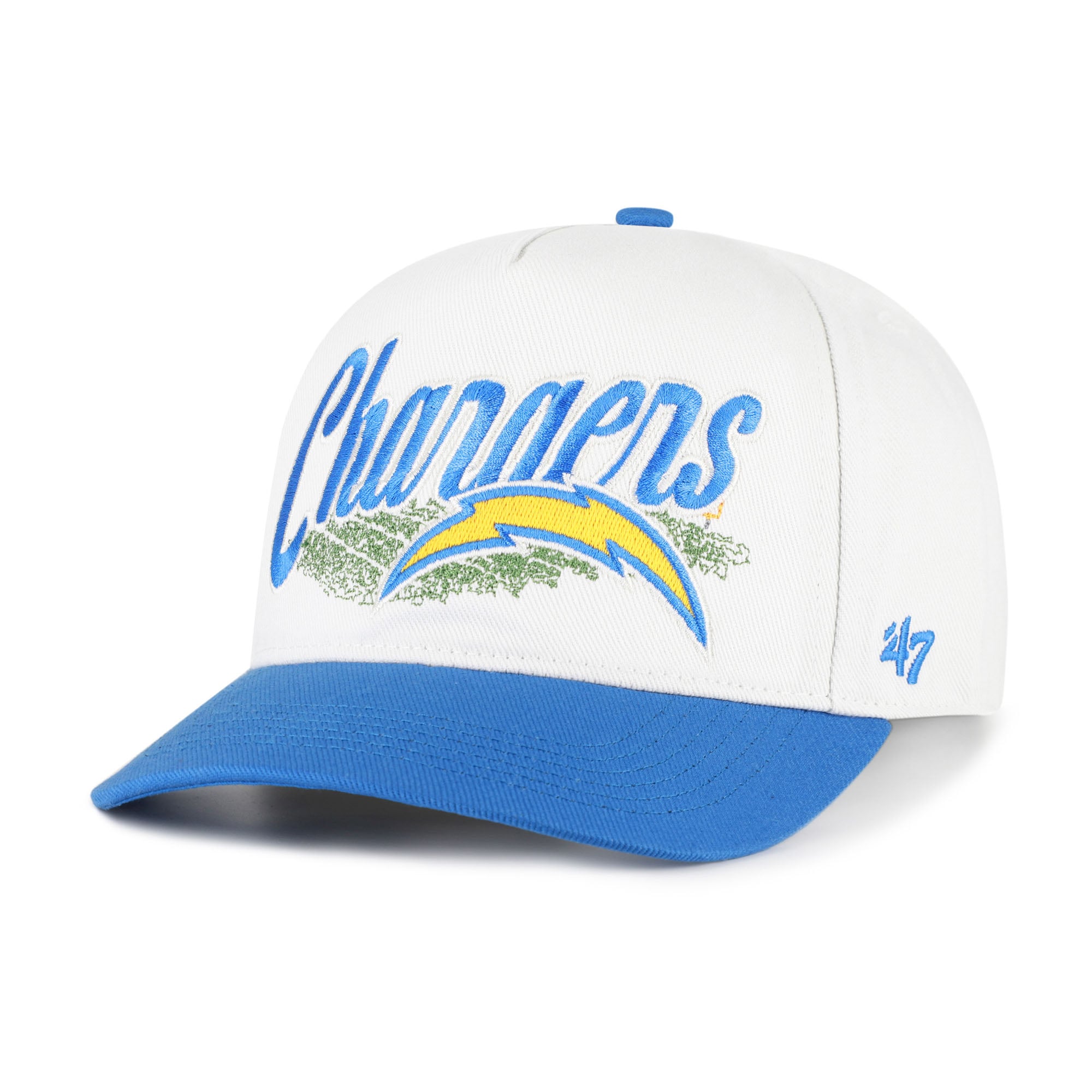 Men's '47 Cream Los Angeles Chargers Enfield Hitch Adjustable Hat