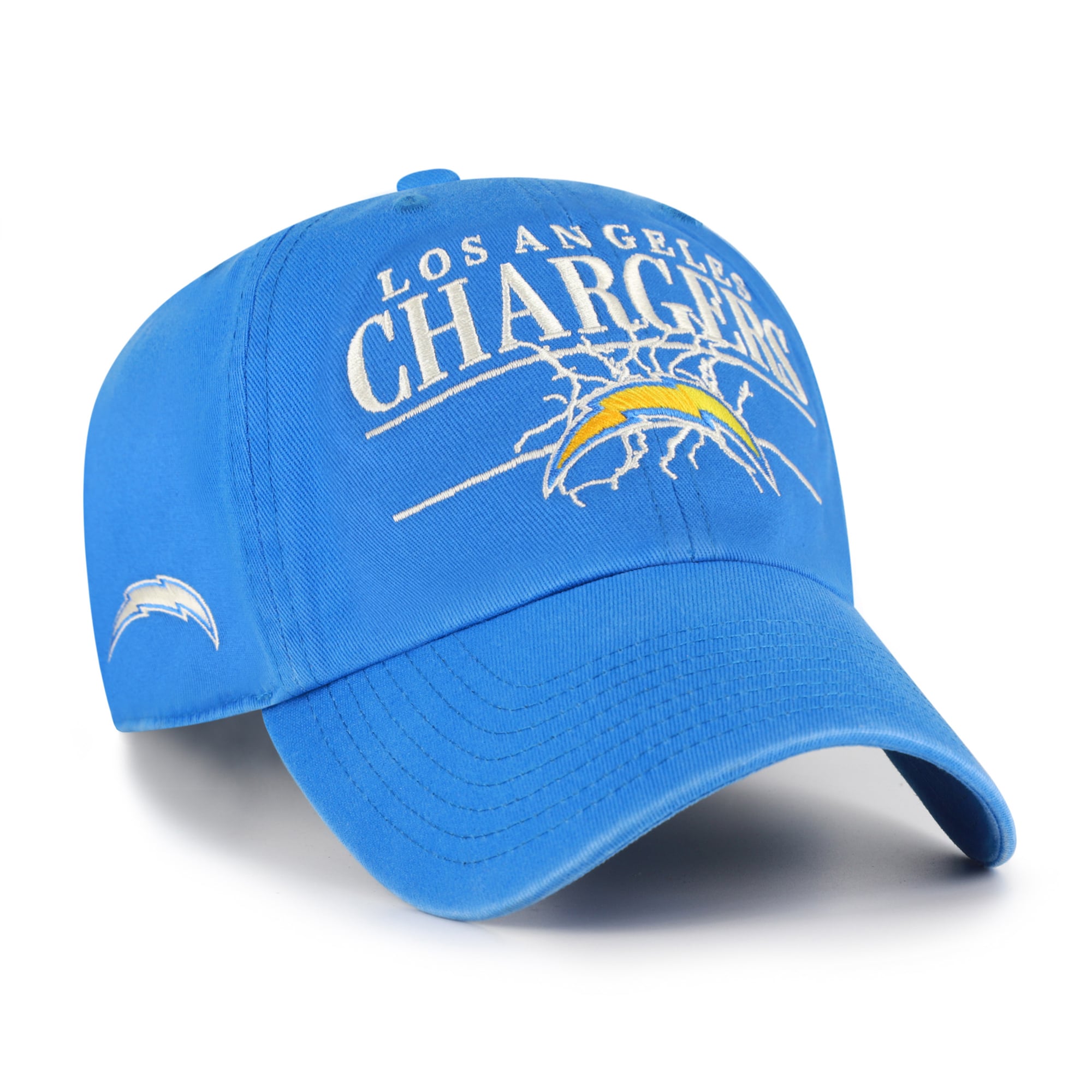 Casquette ajustable pour homme, style rétro, bleu poudre, Los Angeles Chargers, modèle 47