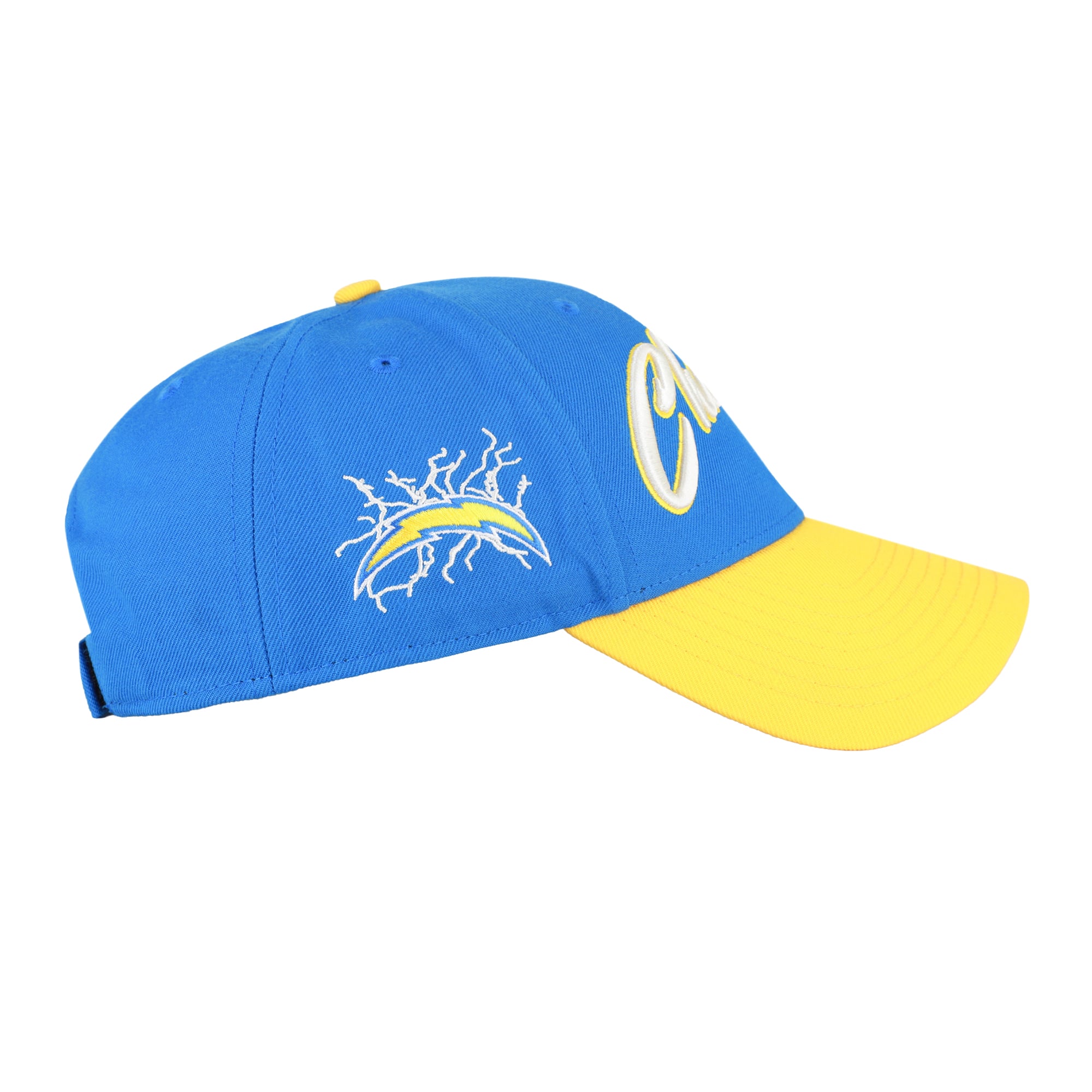 Casquette ajustable rétro MVP des Chargers de Los Angeles, bleu poudre, modèle 47
