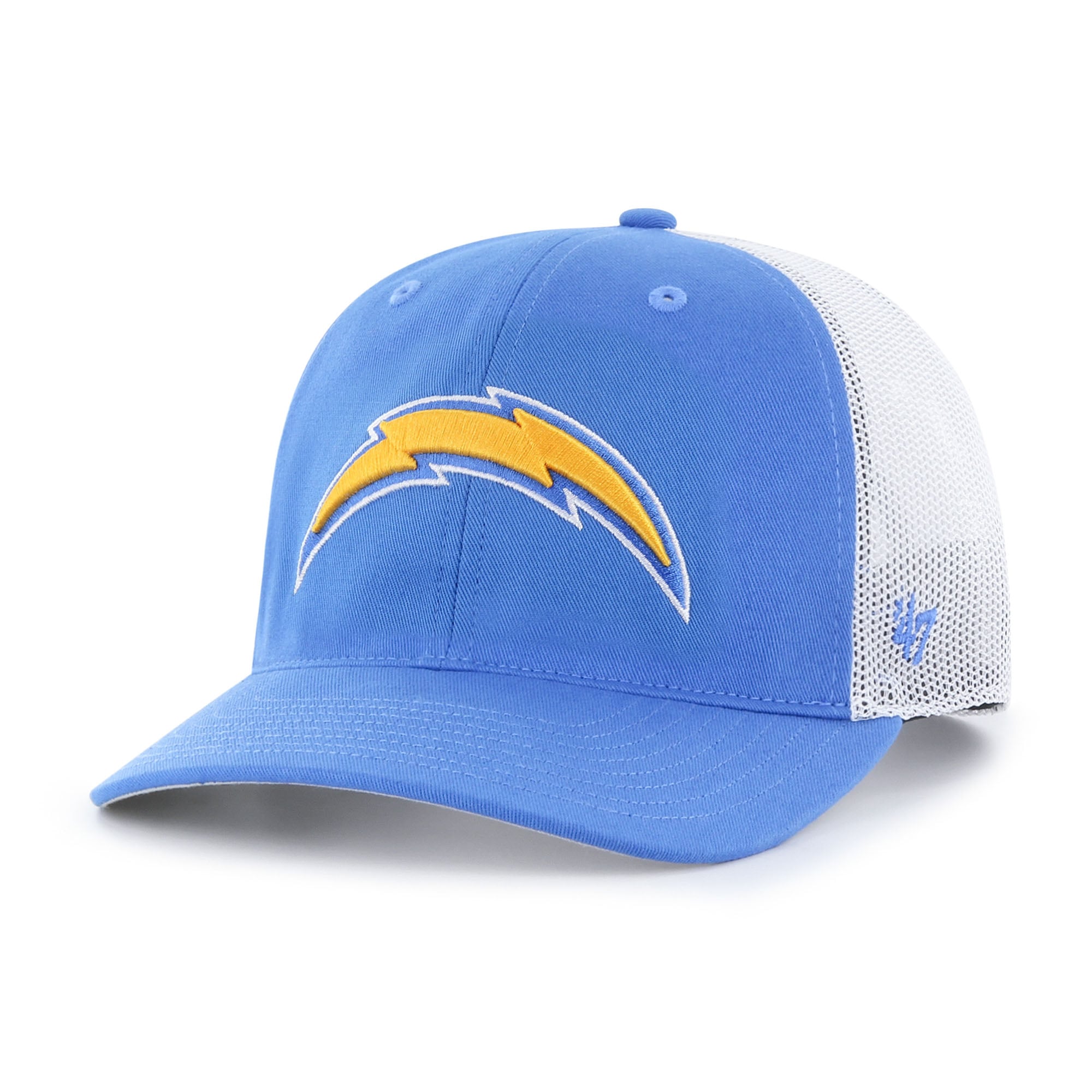 Men's '47 Powder Blue Los Angeles Chargers Unstructured Trucker Adjustable Hat