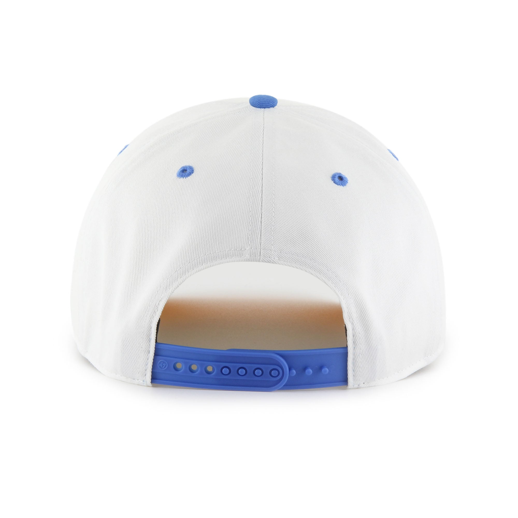 Men's '47 White/Powder Blue Los Angeles Chargers Roscoe Two-Toned Hitch Adjustable Hat