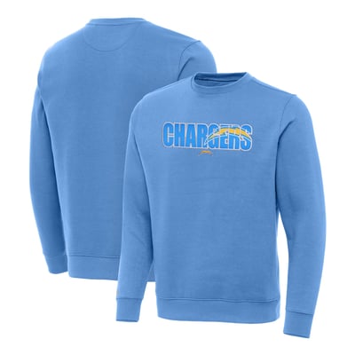 Los Angeles Chargers Antigua Impact Victory Sweatshirt - Powder Blue