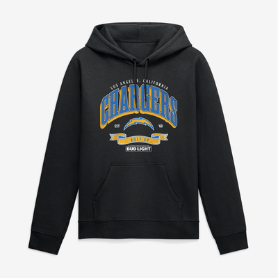 Los Angeles Chargers Bud Light Hoodie - Black