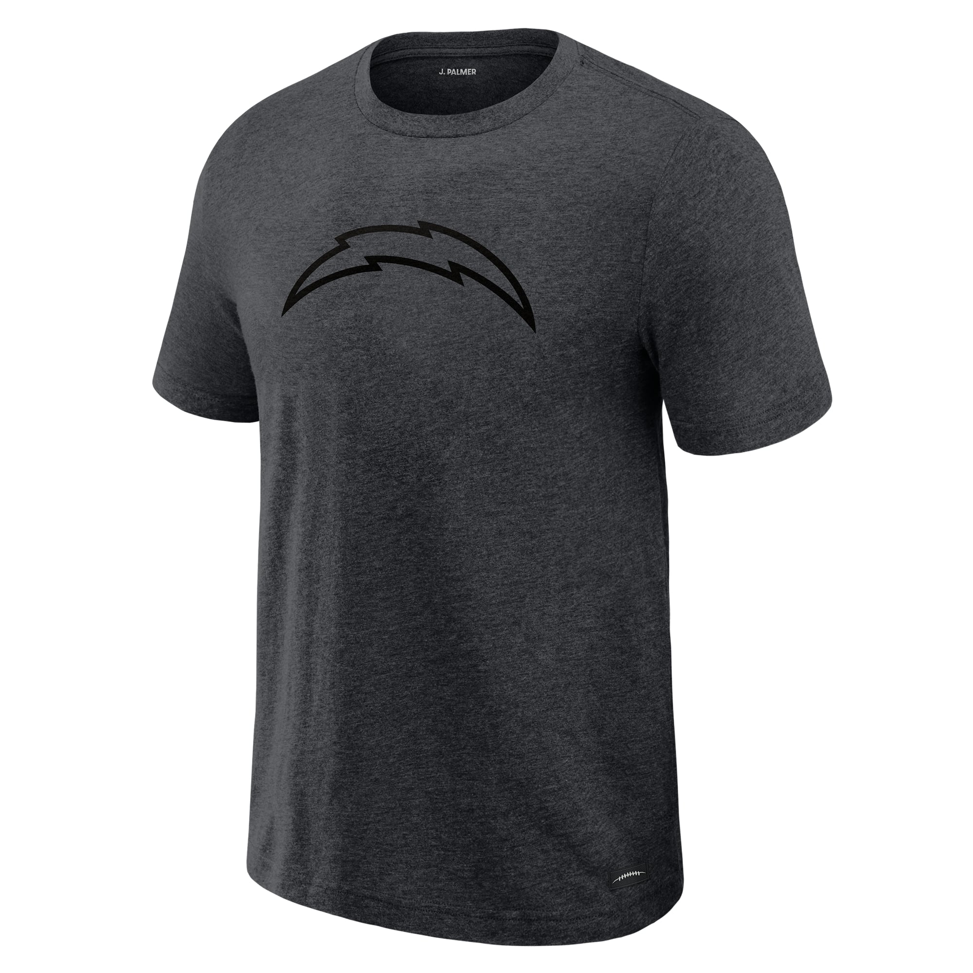 Men's J. Palmer  Graphite Los Angeles Chargers Players Lounge Tri-Blend T-Shirt