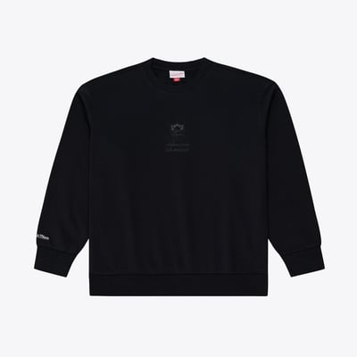 Los Angeles Chargers Mitchell & Ness Core Essentials Micro Logo Fleece Sweatshirt - Black
