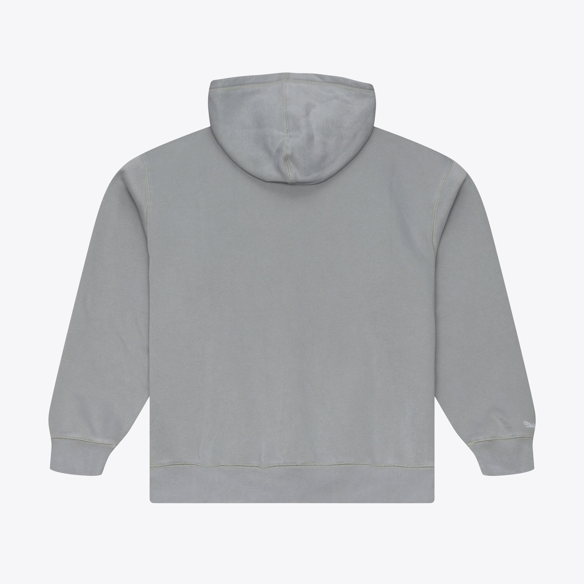 Men's Mitchell & Ness Gray Los Angeles Chargers Core Essentials Street Graphic Fleece Hoodie