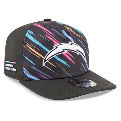 Los Angeles Chargers New Era 2026 NFL Crucial Catch 19TWENTY Adjustable Hat - Black