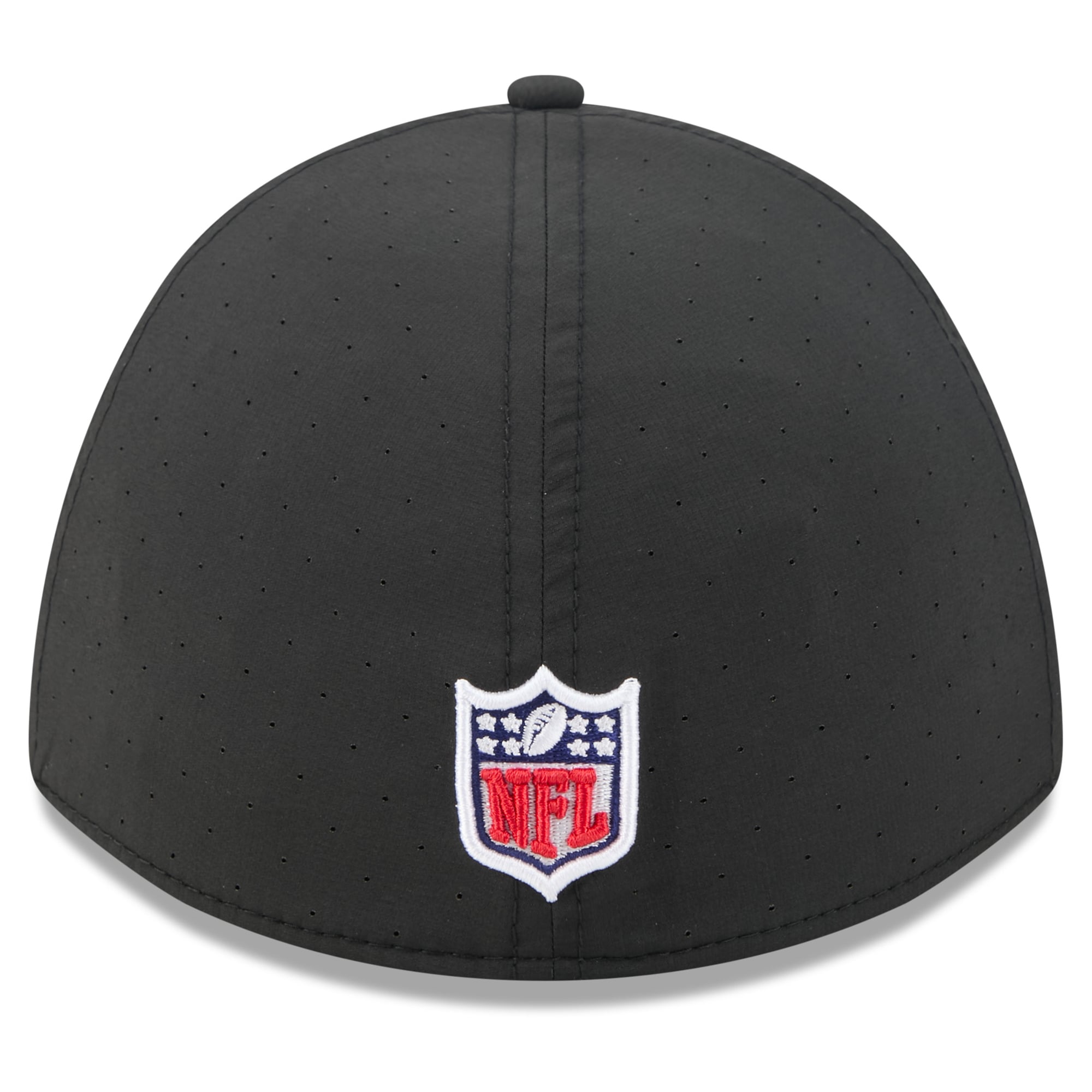 Men's New Era Black Los Angeles Chargers 2026 NFL Crucial Catch 39THIRTY M-Crown Stretch Hat