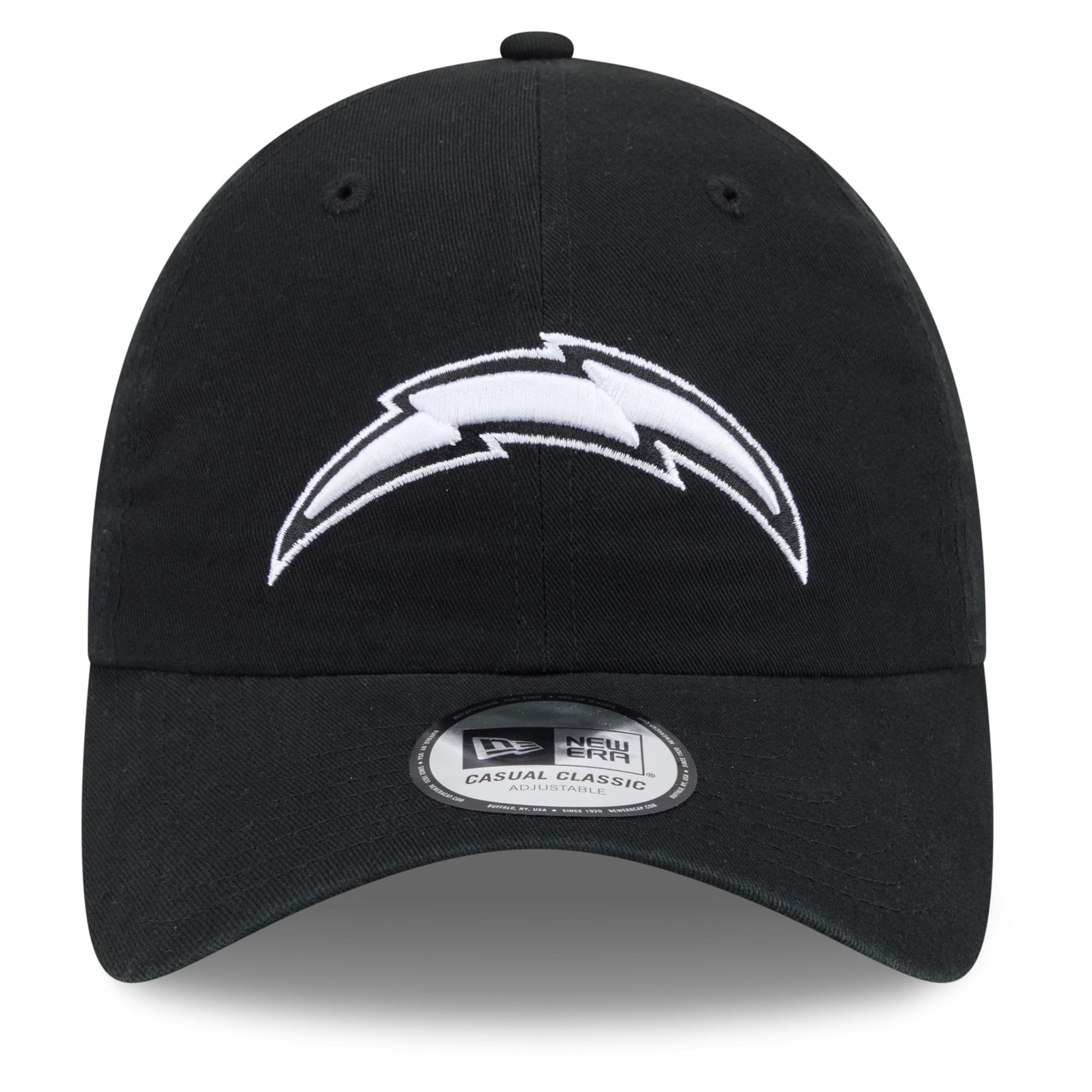 Men's New Era Black Los Angeles Chargers 2026 NFL Crucial Catch Casual Classic Adjustable Hat