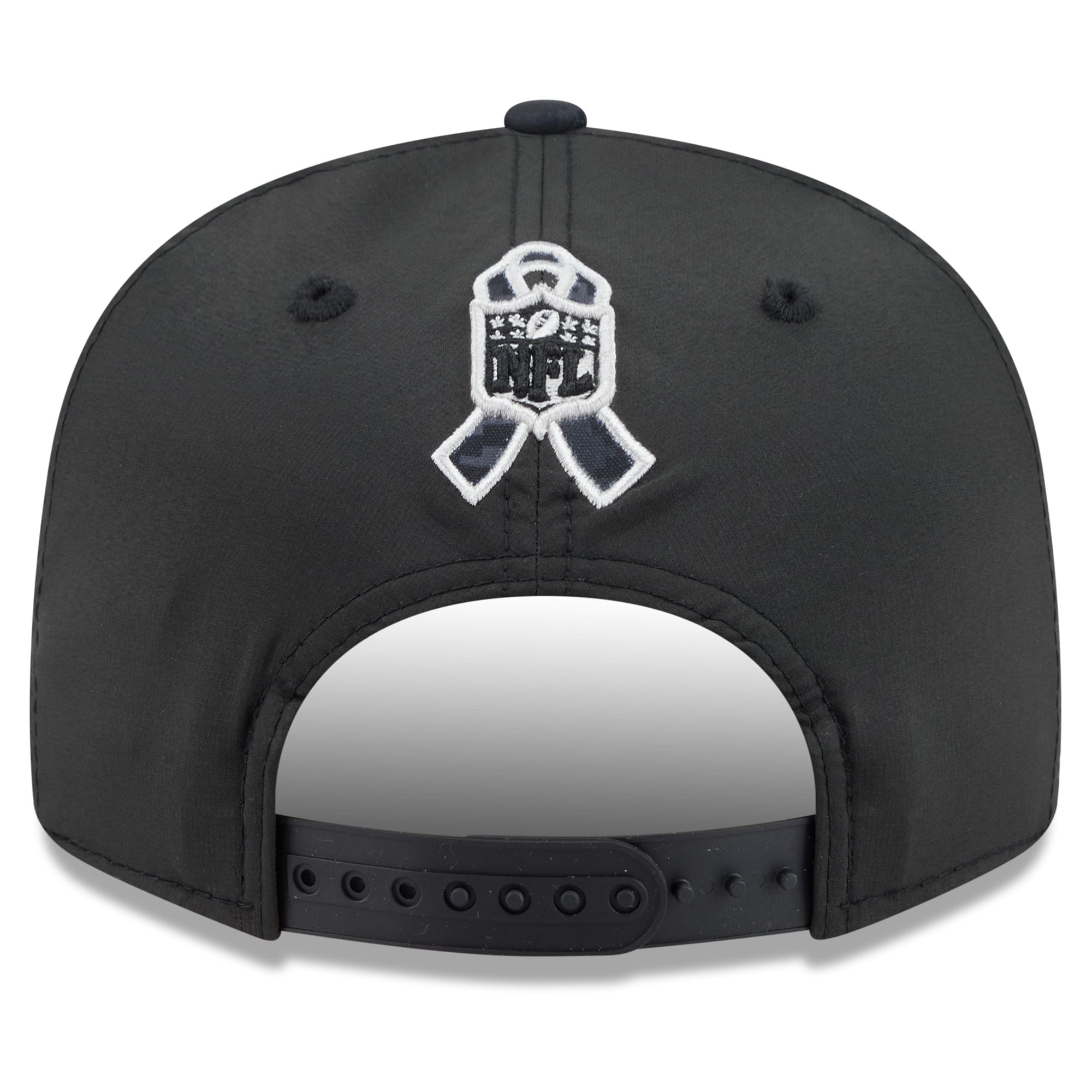 Casquette snapback New Era noire pour homme Los Angeles Chargers 2026 Salute To Service 9FIFTY