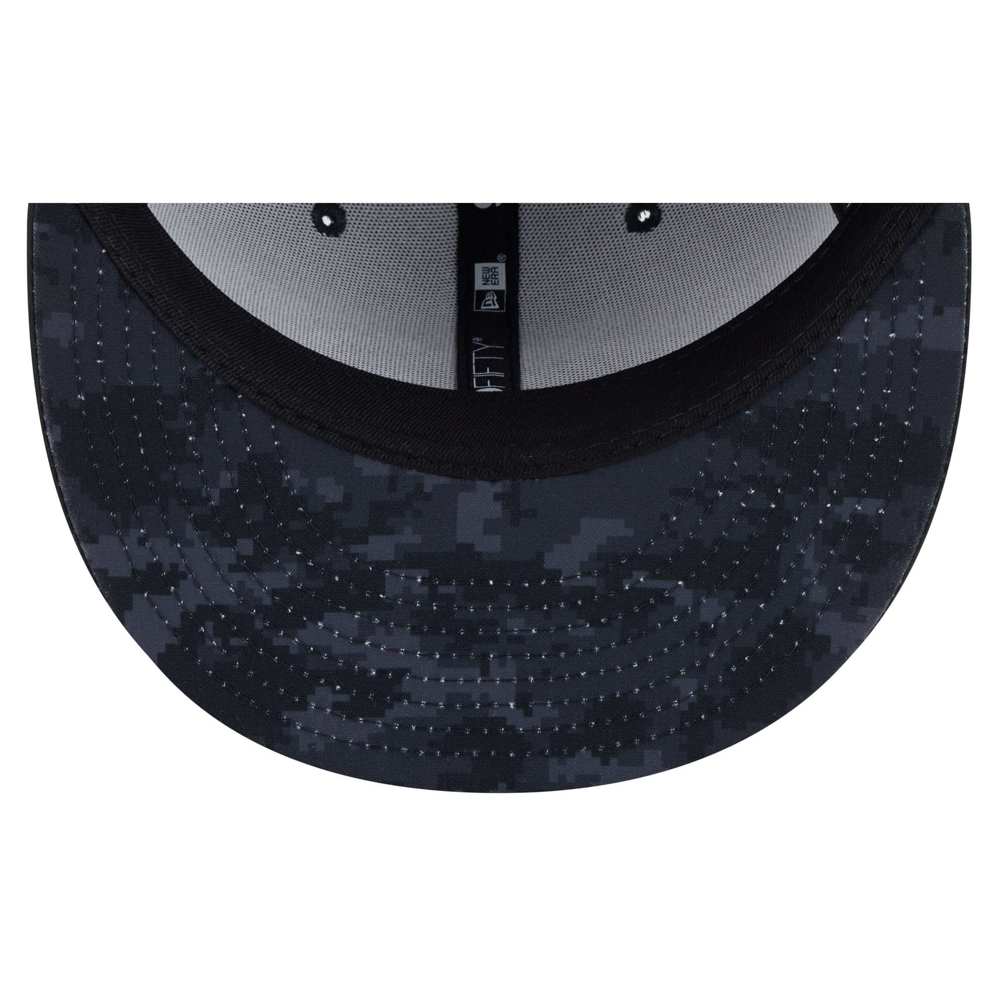 Casquette snapback New Era noire pour homme Los Angeles Chargers 2026 Salute To Service 9FIFTY