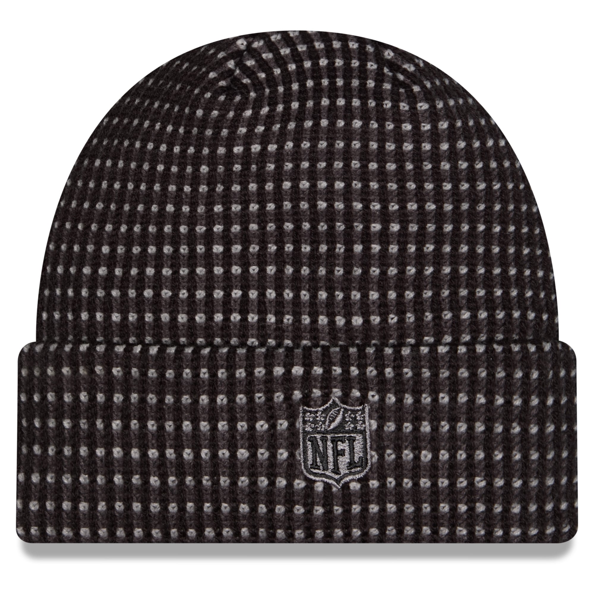 Bonnet à revers New Era noir pour homme, Los Angeles Chargers 2026, idéal pour les temps froids.