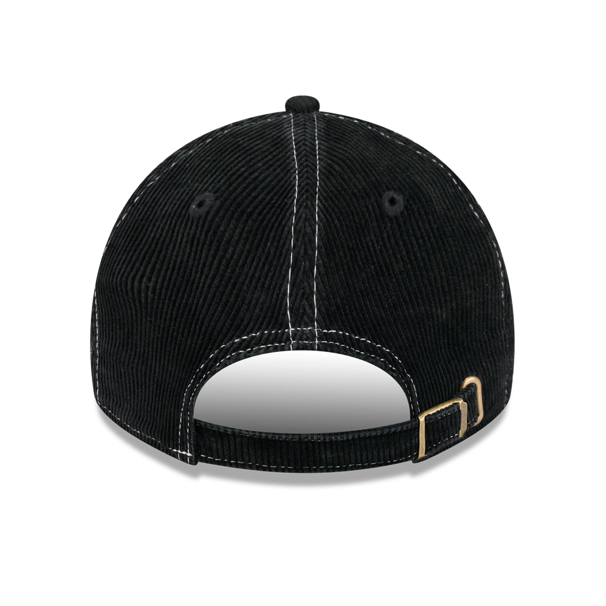 Casquette New Era noire pour homme, Los Angeles Chargers, en velours côtelé, style classique décontracté et ajustable