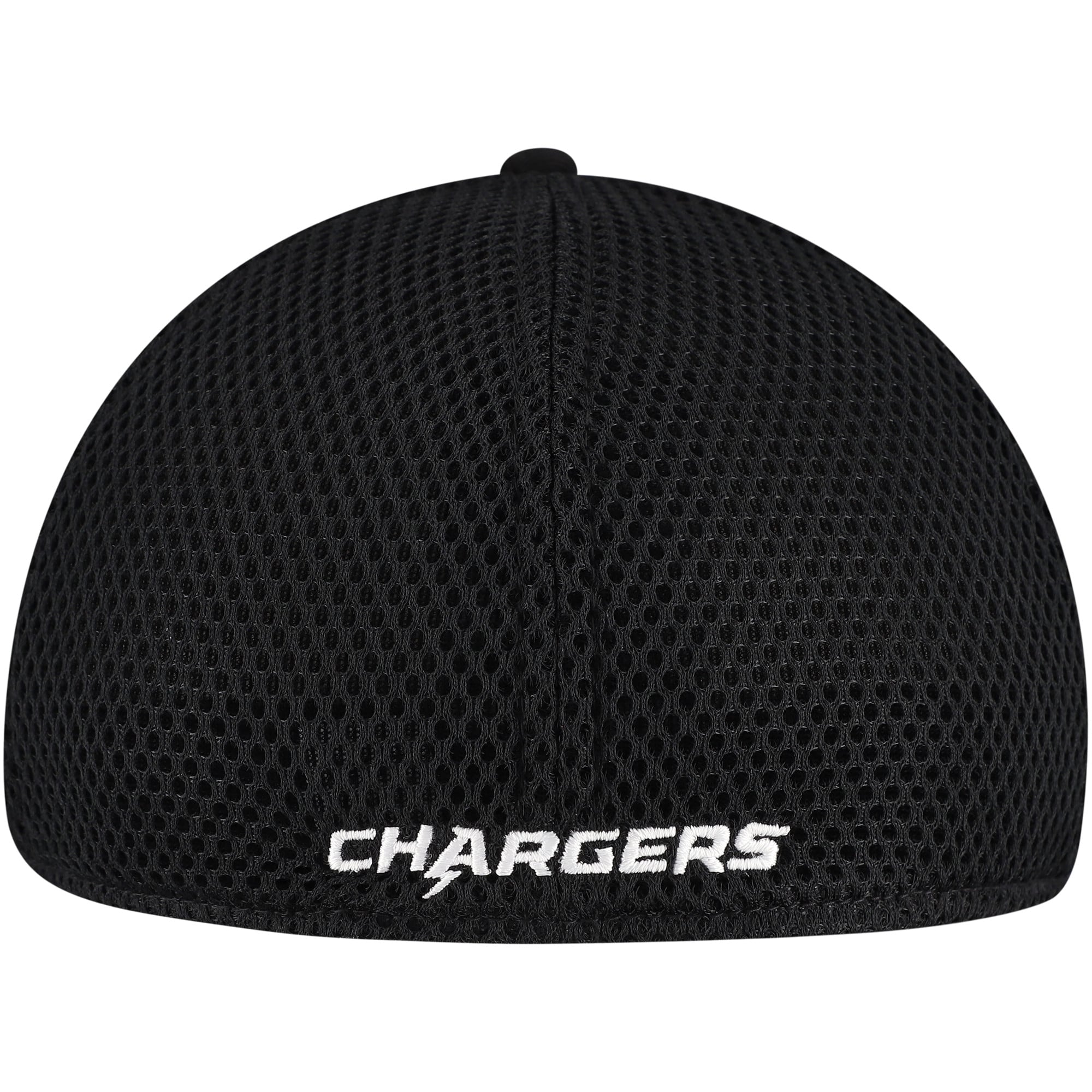 Casquette New Era noire Los Angeles Chargers Main Neo 39THIRTY Flex pour homme
