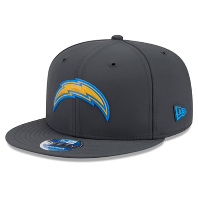 Los Angeles Chargers New Era 2026 Sideline Cold Weather  9FIFTY Snapback Hat - Charcoal