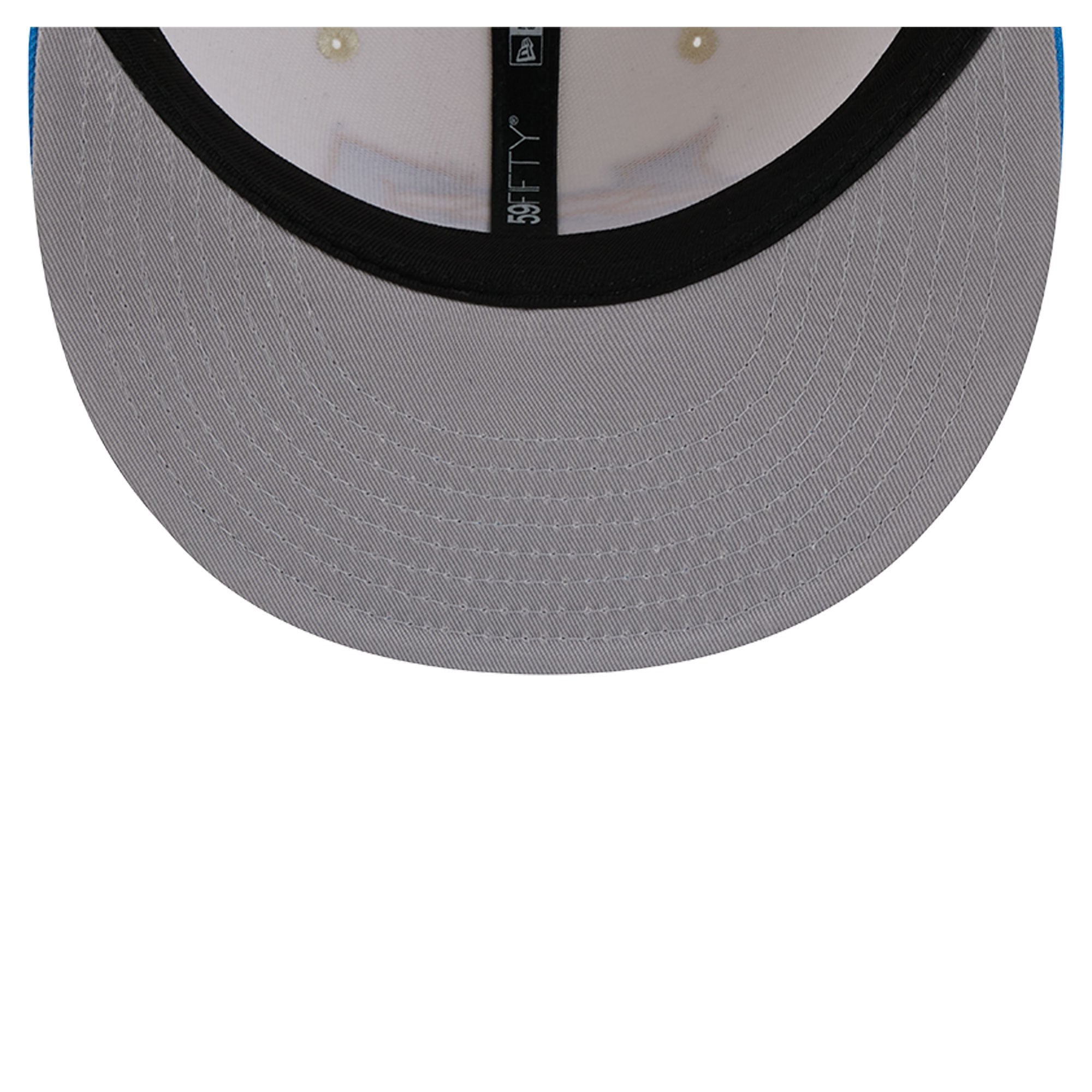 Men's New Era Cream/Powder Blue Los Angeles Chargers Deceptor 59FIFTY Fitted Hat