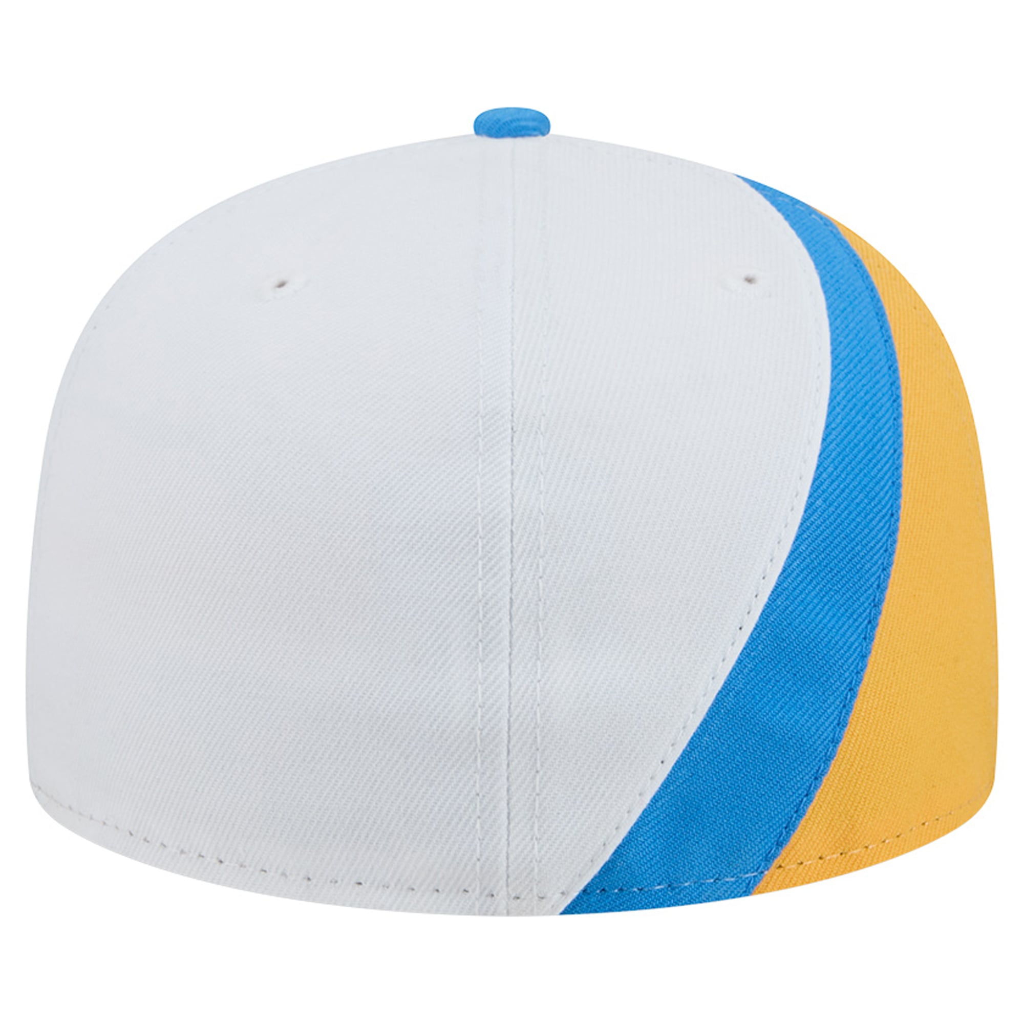 Men's New Era Gold/Powder Blue Los Angeles Chargers Shock 59FIFTY Fitted Hat