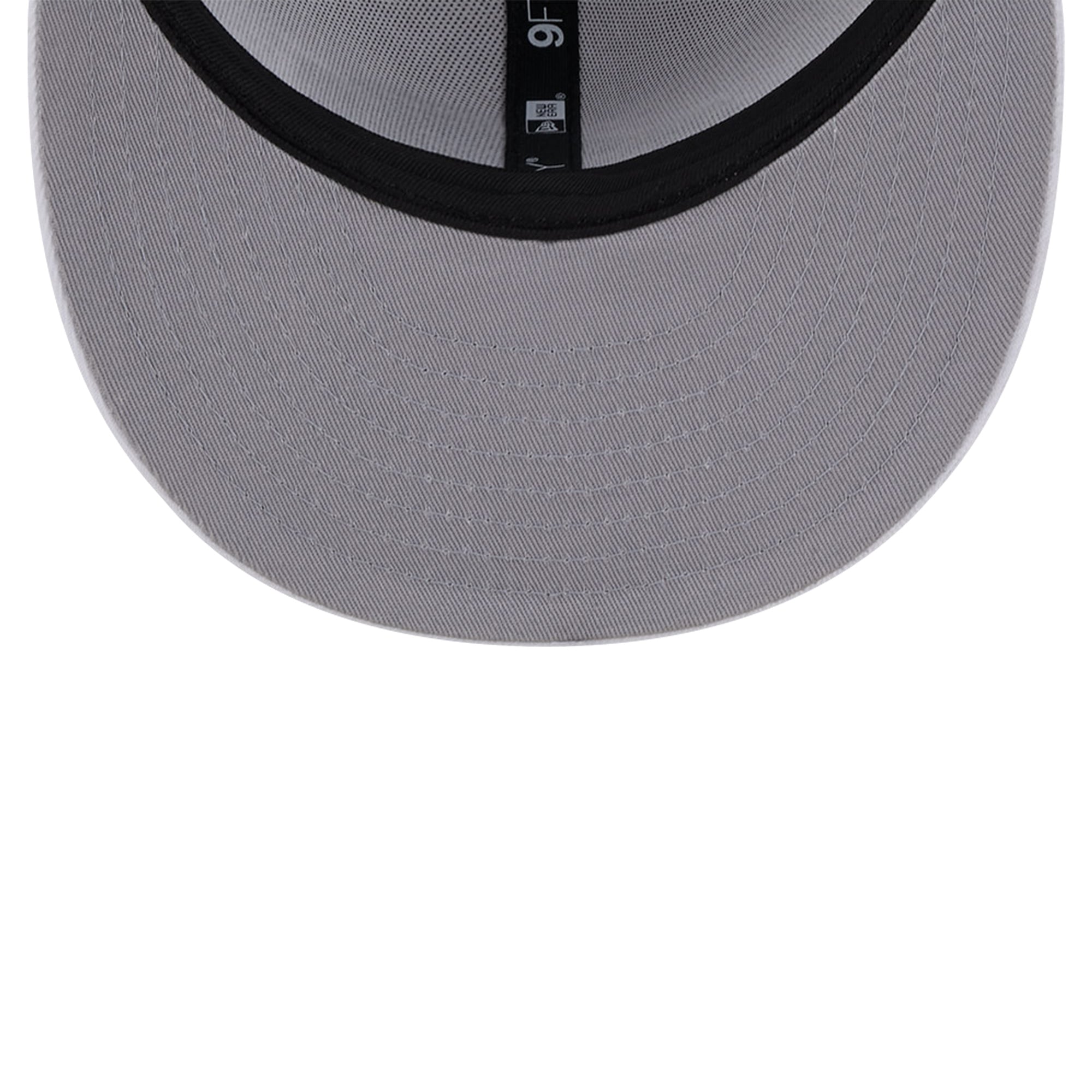 Casquette Snapback 9FIFTY Main Blanc sur Blanc des Chargers de Los Angeles New Era pour homme
