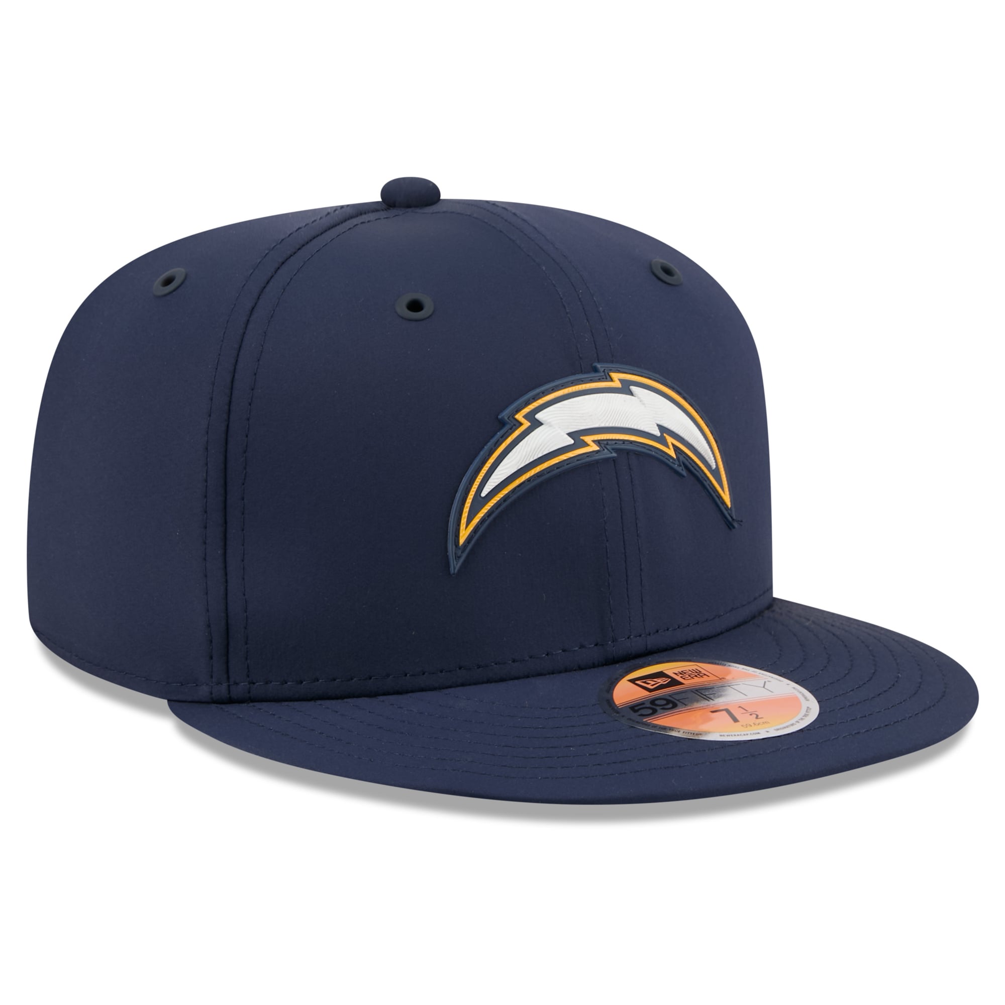 Men's New Era Navy Los Angeles Chargers 2026 Sideline 59FIFTY Fitted Hat